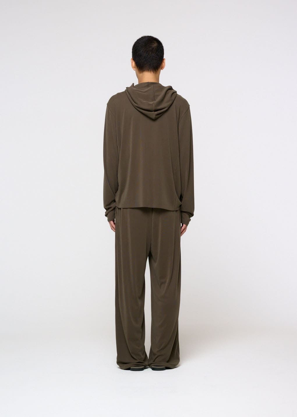 Amomento - Jersey Hooded Jumper (Brown) product image 4 | TRAB K-Fashion Australia