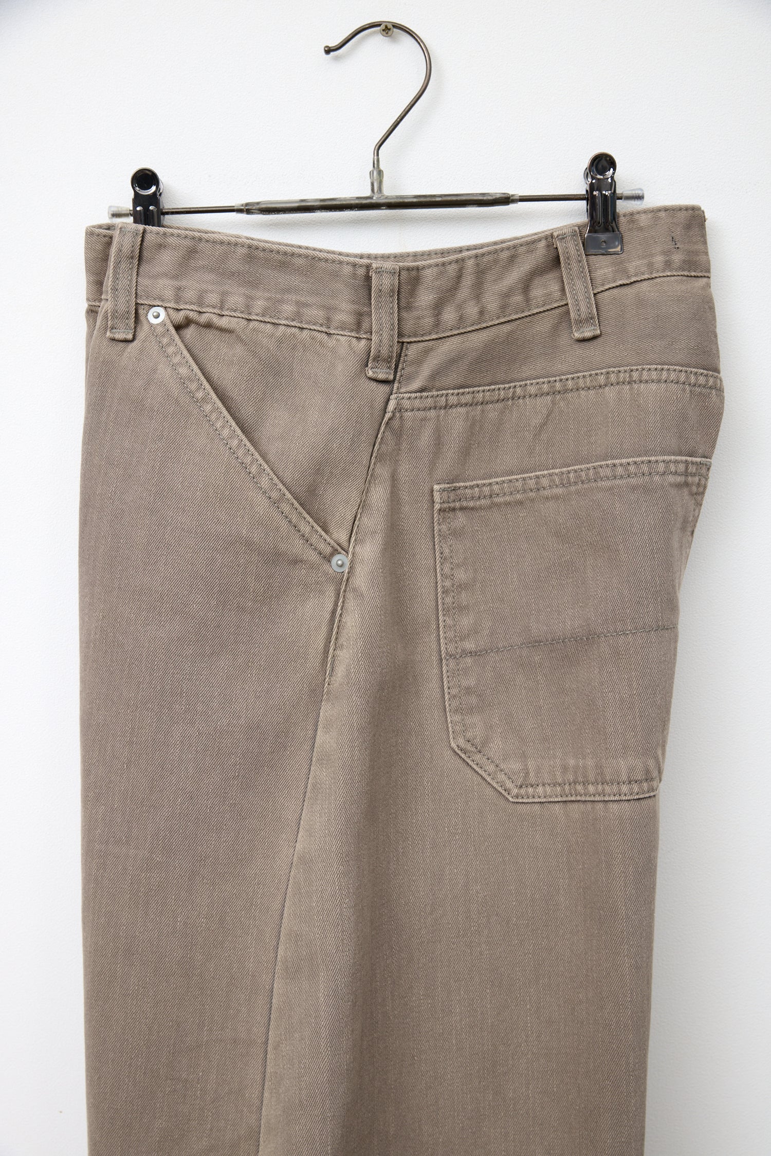 Hatchingroom - Curve Jeans Washed (Beige) product image 5 | TRAB K-Fashion Australia