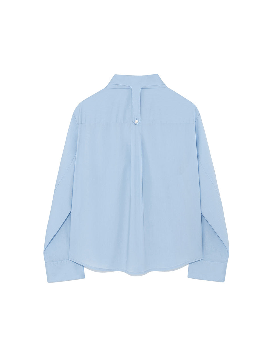 Kijun - Scarf Oversized Shirt (Blue) product image 8 | TRAB K-Fashion Australia