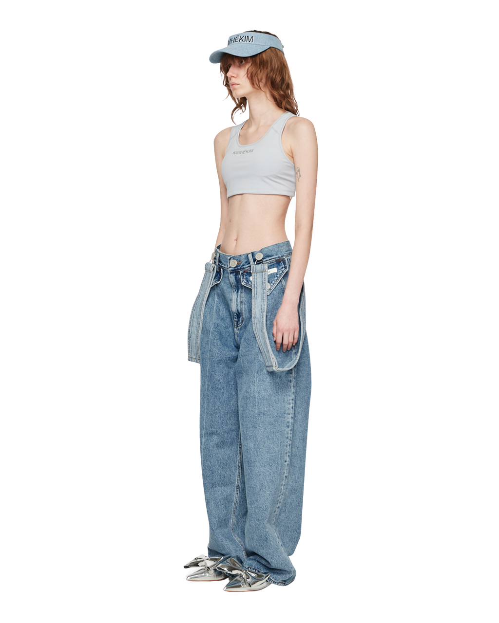 Kimhe Kim - Yoga Bra Top (Grey) product image 2 | TRAB K-Fashion Australia