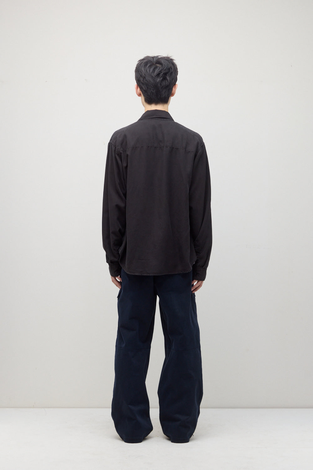 Hatchingroom - Zip Shirt (Bleached Black) product image 5 | TRAB K-Fashion Australia