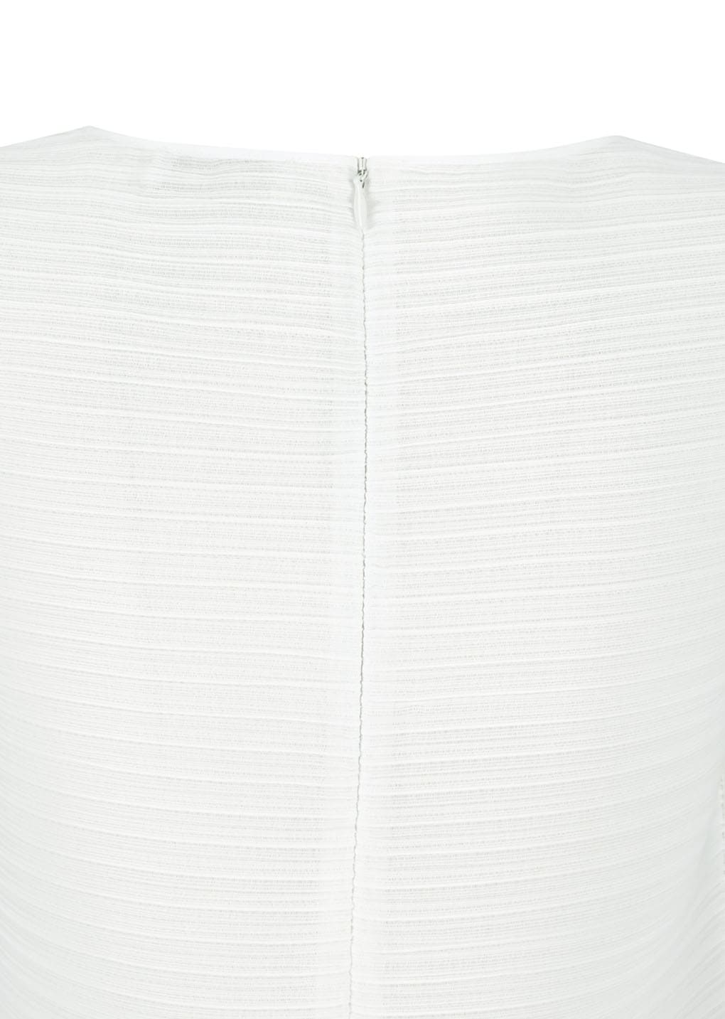 Amomento - Pleats Hourglass Mini Dress (White) product image 8 | TRAB K-Fashion Australia