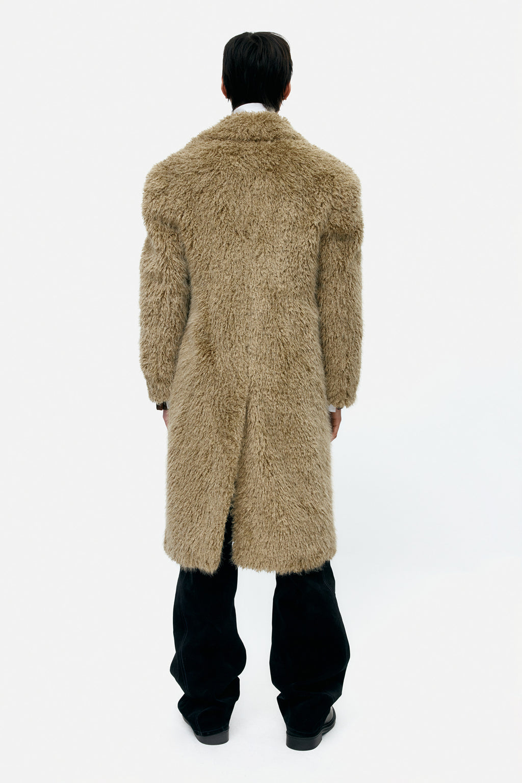 Andersson Bell - Fields Fur Buttons Coat (Khaki) product image 10 | TRAB K-Fashion Australia