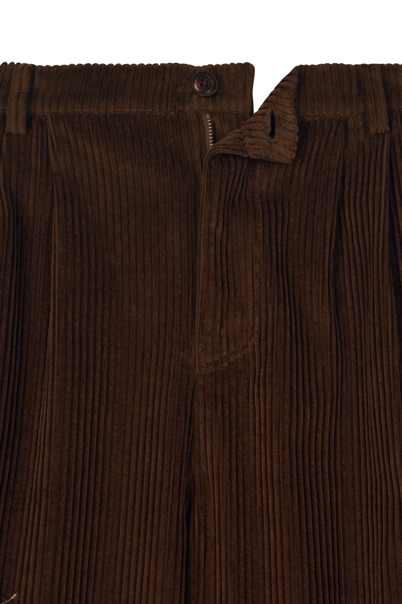 Ioedle - Argyle Kite Stem Corduroy Pants (Brown) product image 5 | TRAB K-Fashion Australia