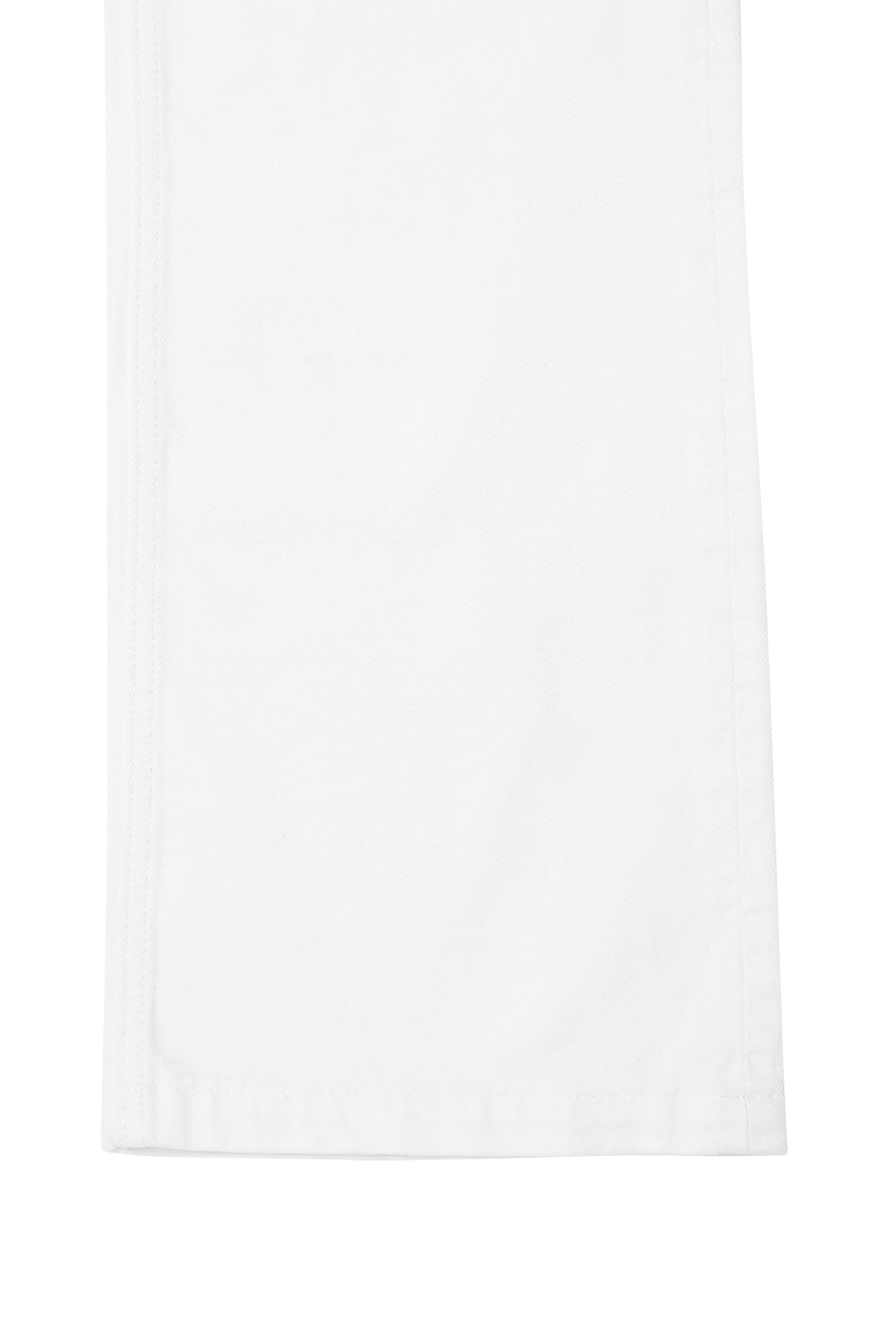 Deinet - Layered Semi Bootscut Denim Pants (White) product image 13 | TRAB K-Fashion Australia