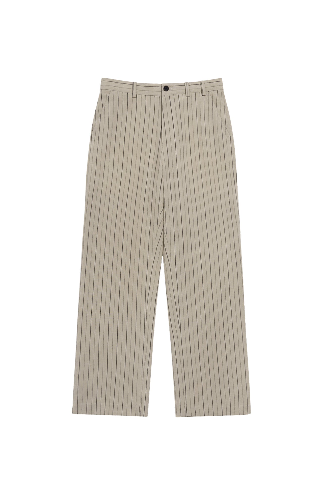 Stu - Stripe Linen Pants (Beige) product image 14 | TRAB K-Fashion Australia