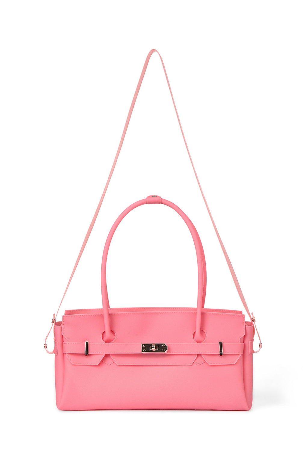 Deinet - [free Card Wallet] Jelly Two-Way Bag (Coral) product image 4 | TRAB K-Fashion Australia