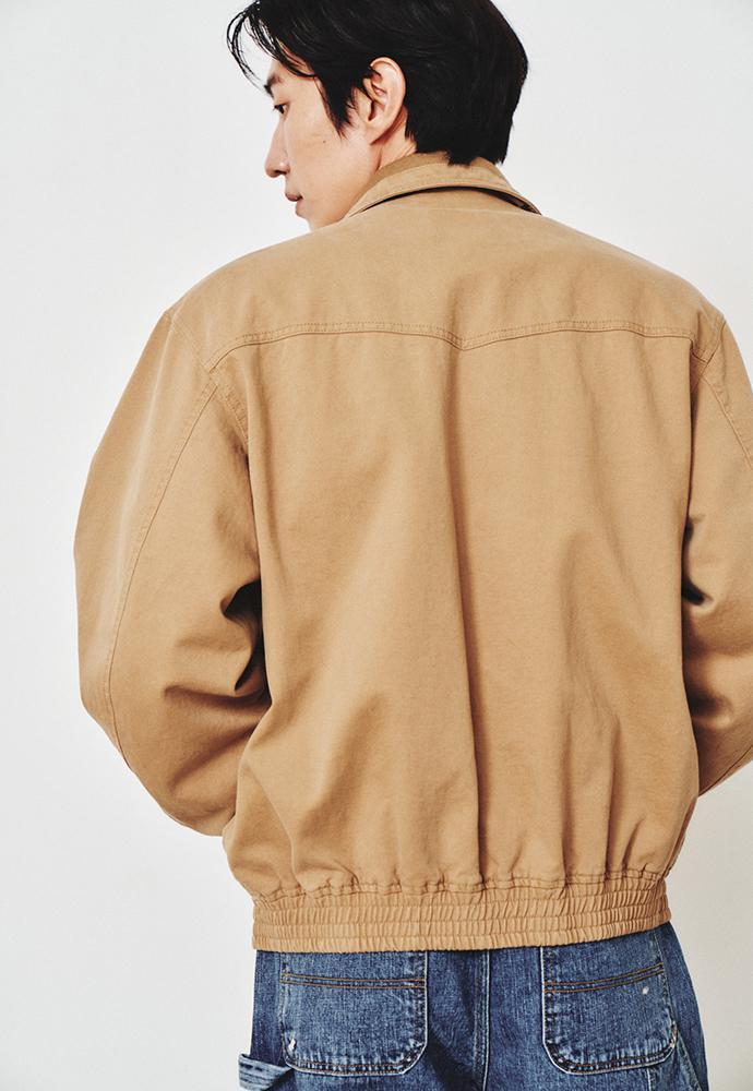 Art if acts - Cotton Western Blouson (Beige) product image 7 | TRAB K-Fashion Australia