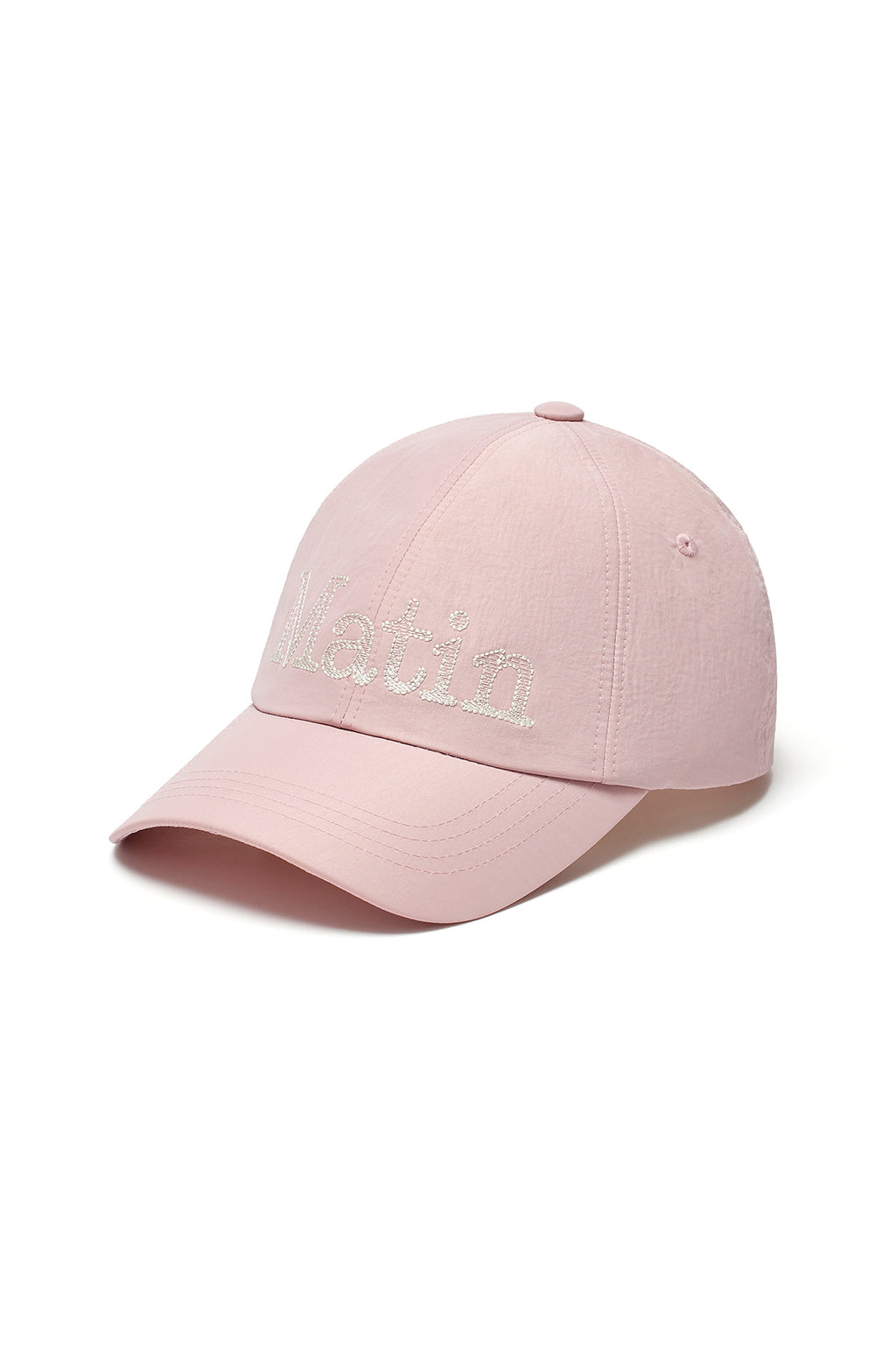 Matin Kim - Matin Glossy Ball Cap (Pink) product image 2 | TRAB K-Fashion Australia