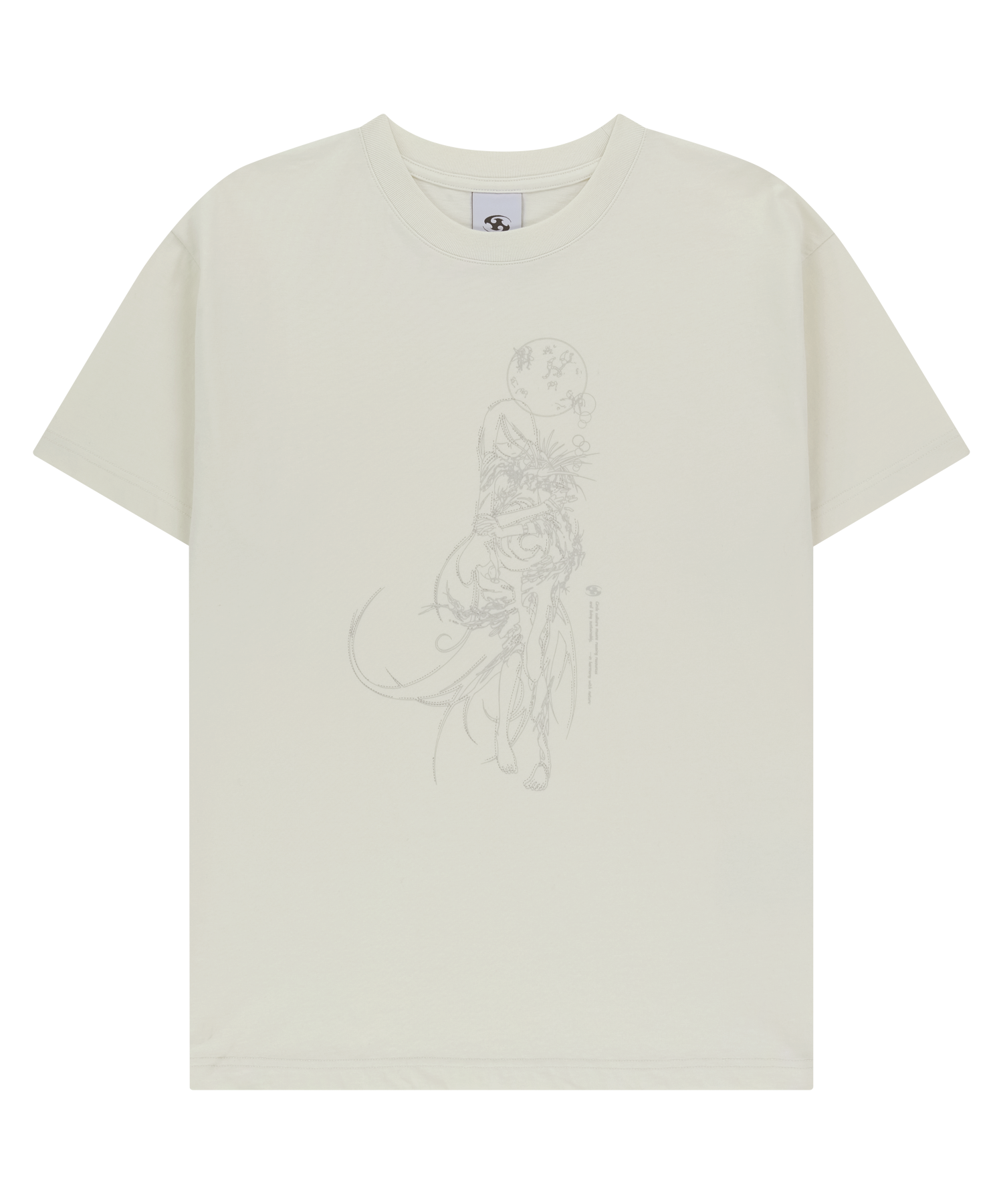 San San Gear - Cyclarian T-Shirt (Cream) product image 1 | TRAB K-Fashion Australia