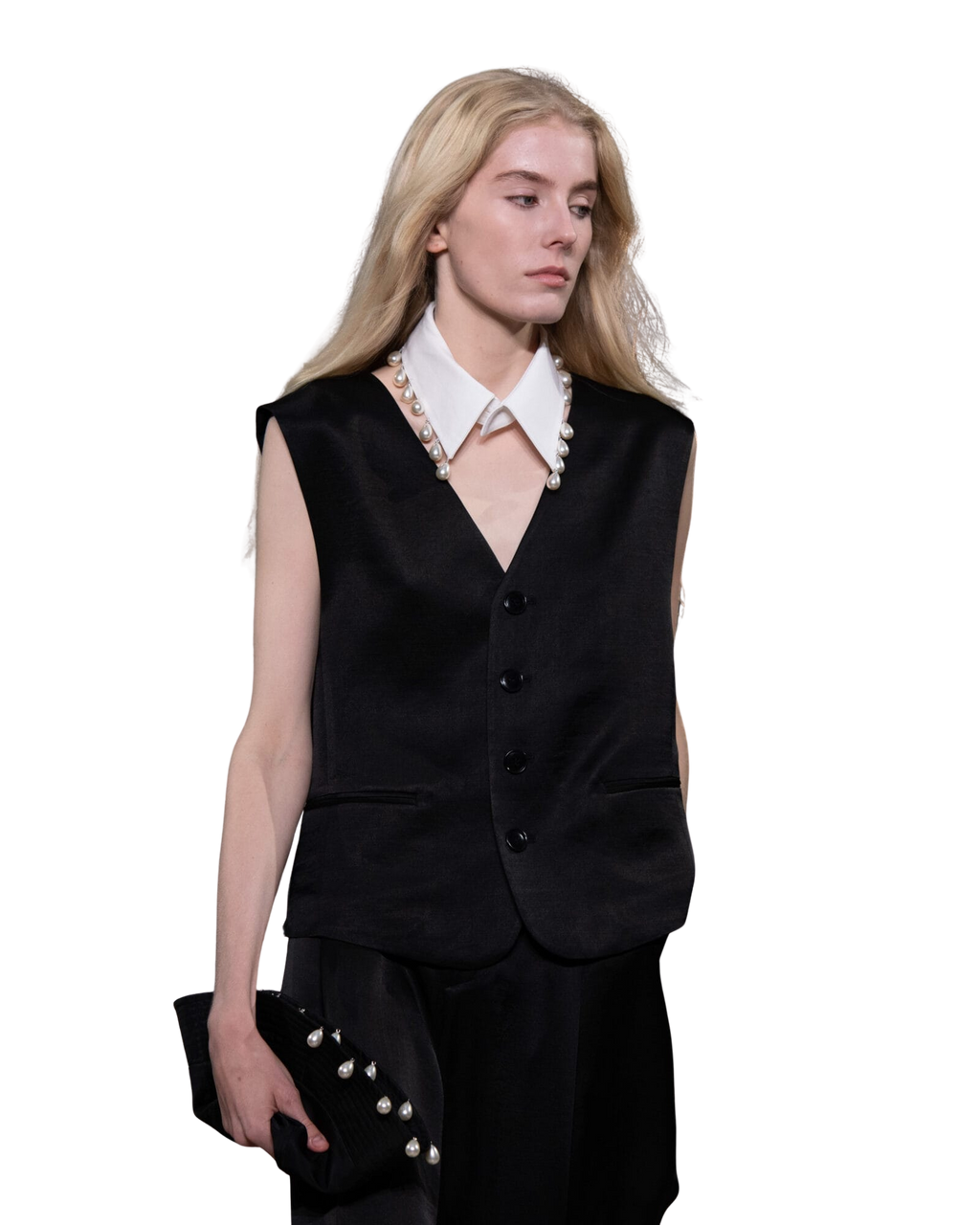 Kimhe Kim - Classic Vest (Black) product image 2 | TRAB K-Fashion Australia