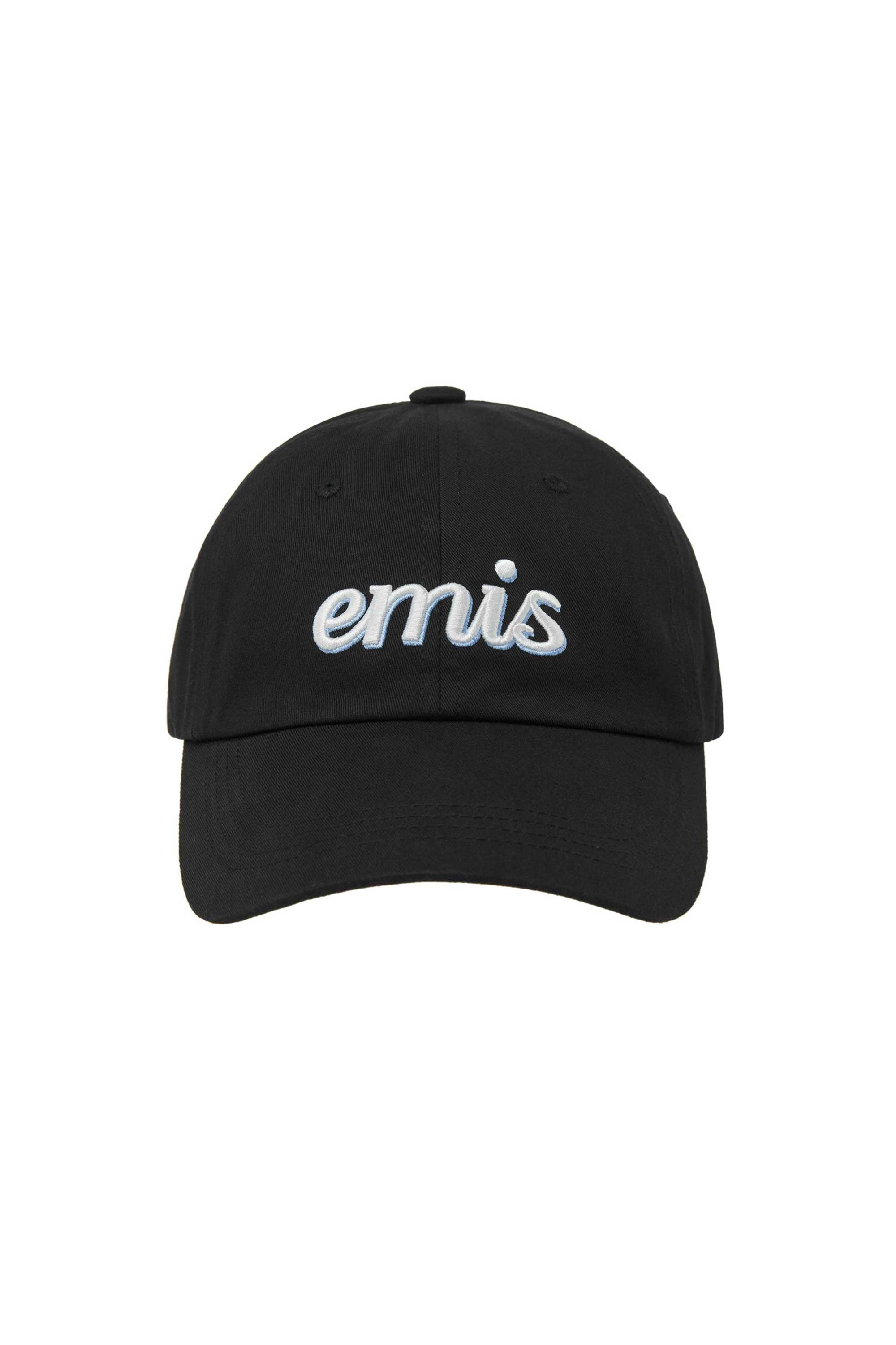 Emis - Layered Logo Ball Cap (Black) product image 1 | TRAB K-Fashion Australia