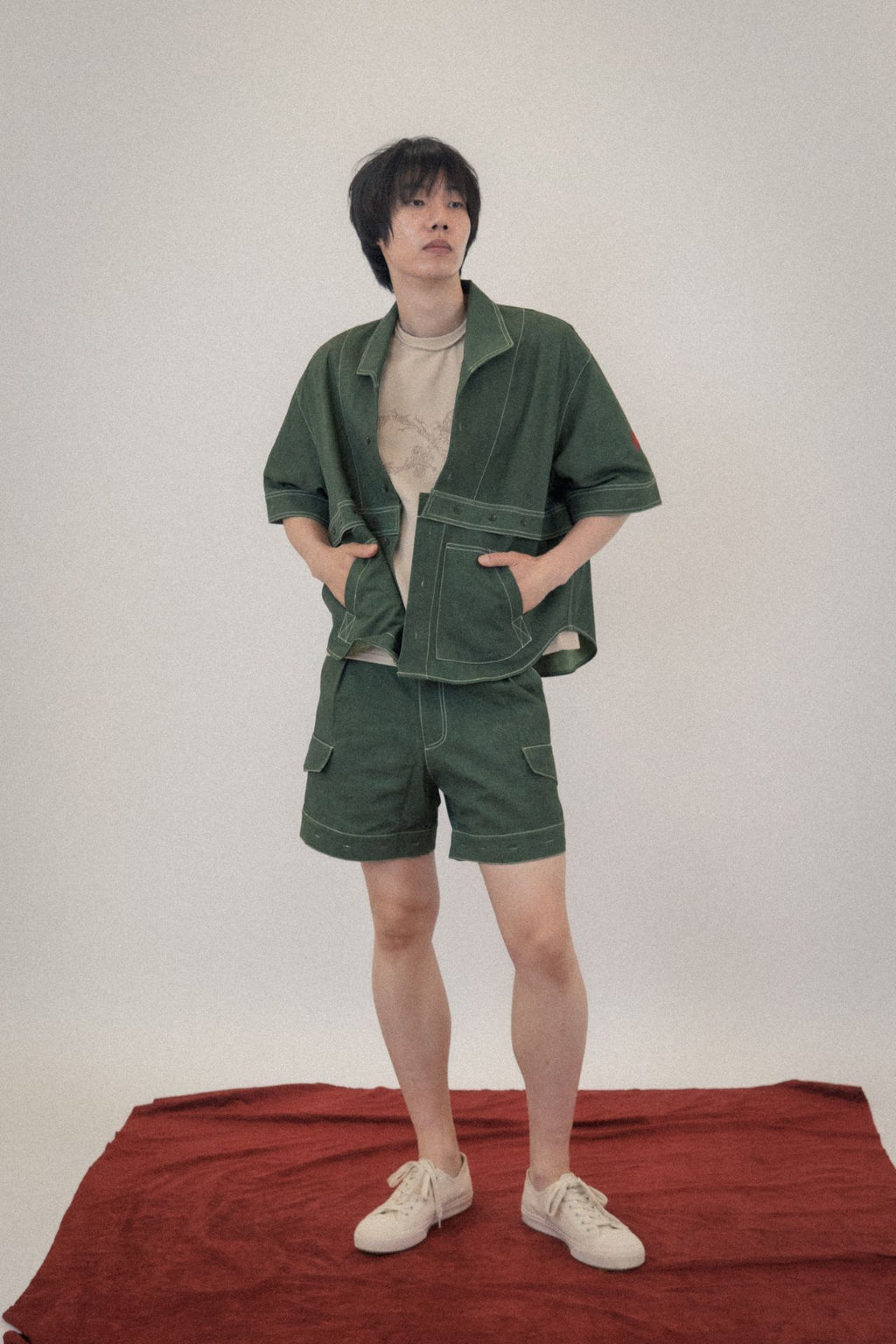 Ioedle - Assembly Jacket Where Imagination Blossoms (Green) product image 10 | TRAB K-Fashion Australia