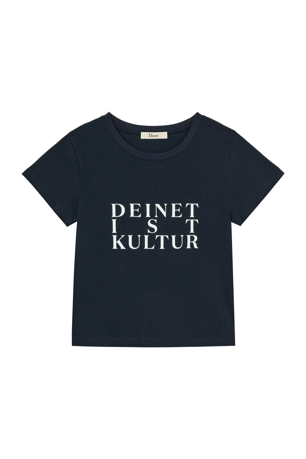 Deinet - Bi Graphic Slimsized T-Shirt (Navy) product image 1 | TRAB K-Fashion Australia