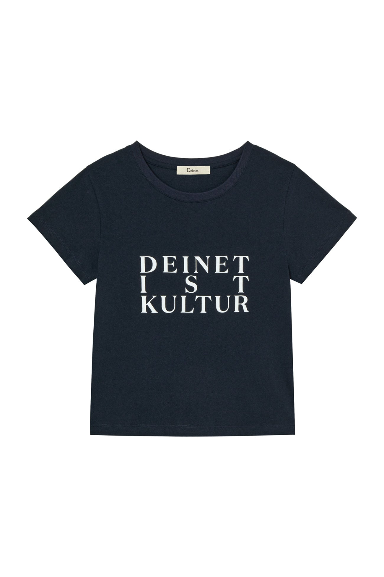 Deinet - Bi Graphic Slimsized T-Shirt (Navy) product image 1 | TRAB K-Fashion Australia