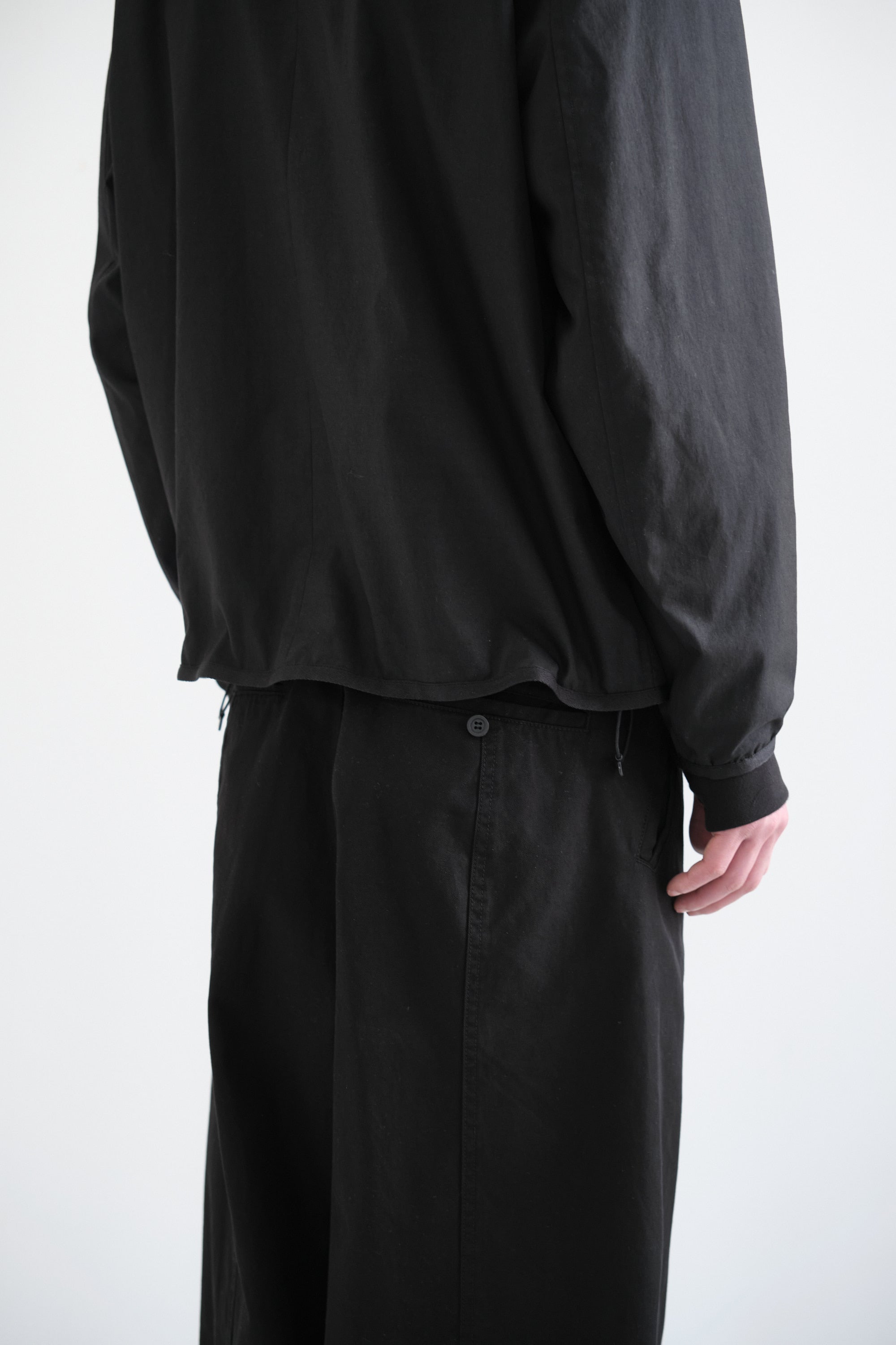 Hatchingroom - Diagonal Zip Jacket V2 (Black) product image 10 | TRAB K-Fashion Australia