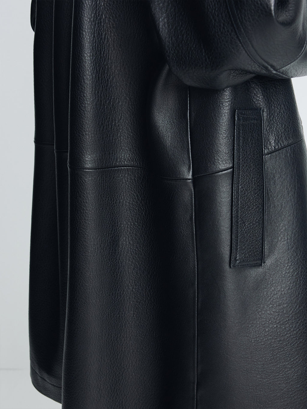 Tonywack - Half Leather Coat (Black) product image 8 | TRAB K-Fashion Australia