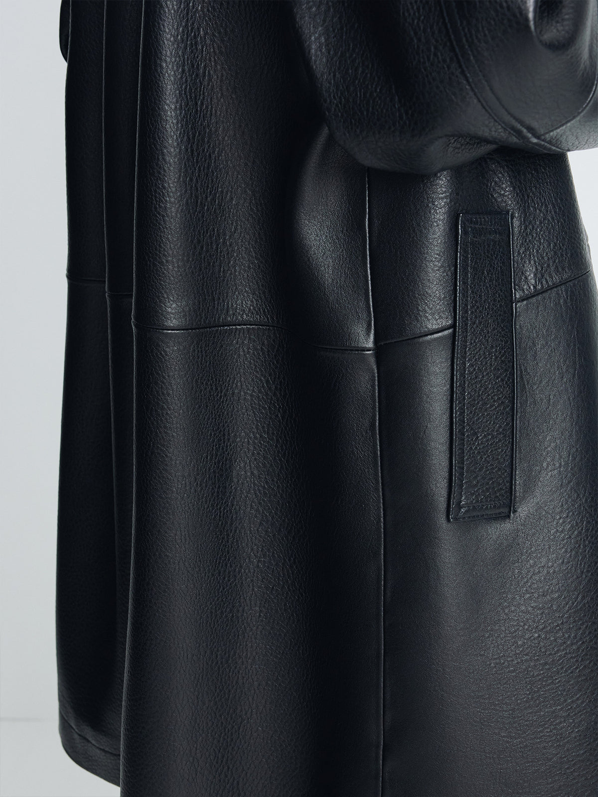 Tonywack - Half Leather Coat (Black) product image 8 | TRAB K-Fashion Australia