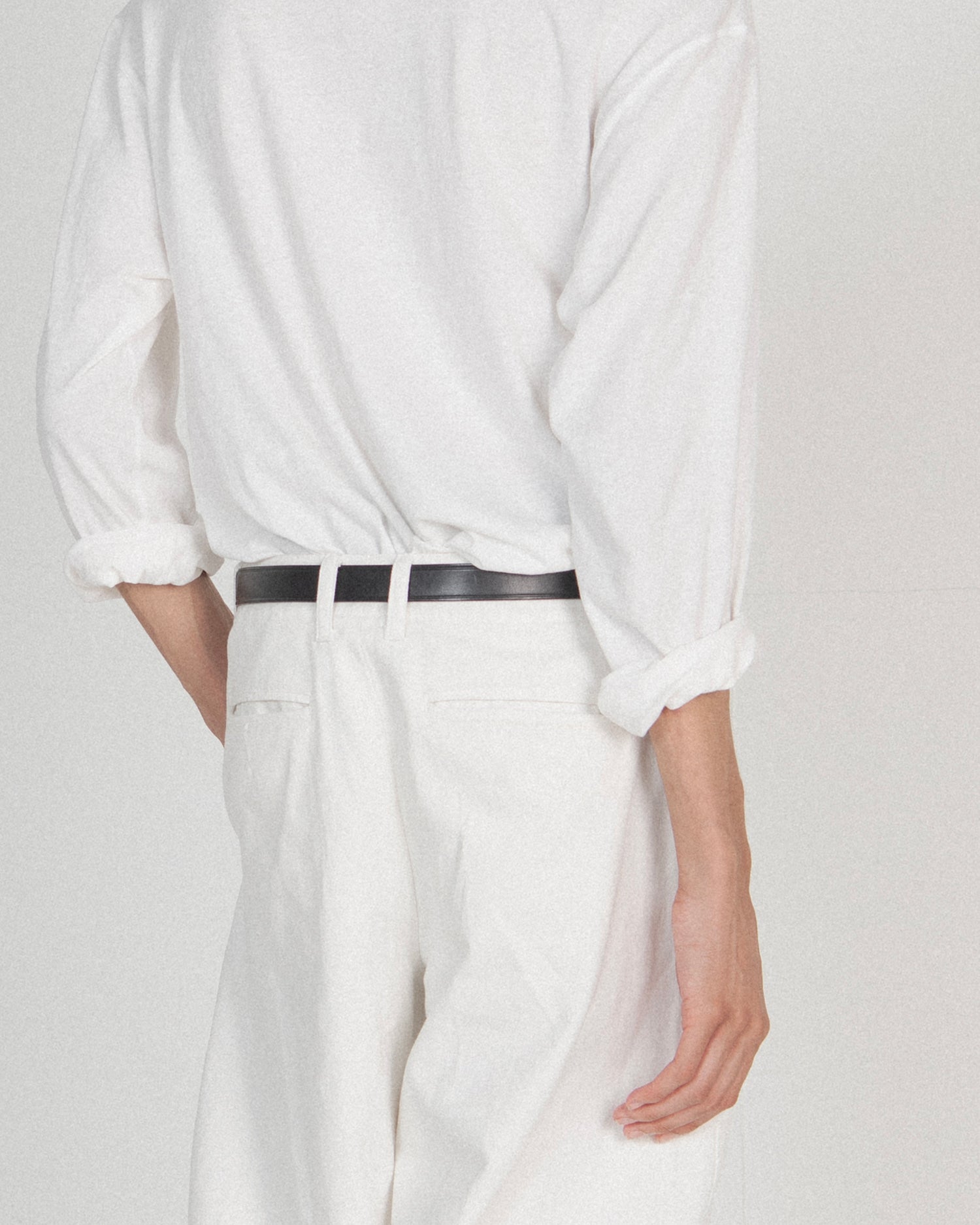 Brownyard - Henley Neck Long Sleeve (Ivory) product image 4 | TRAB K-Fashion Australia