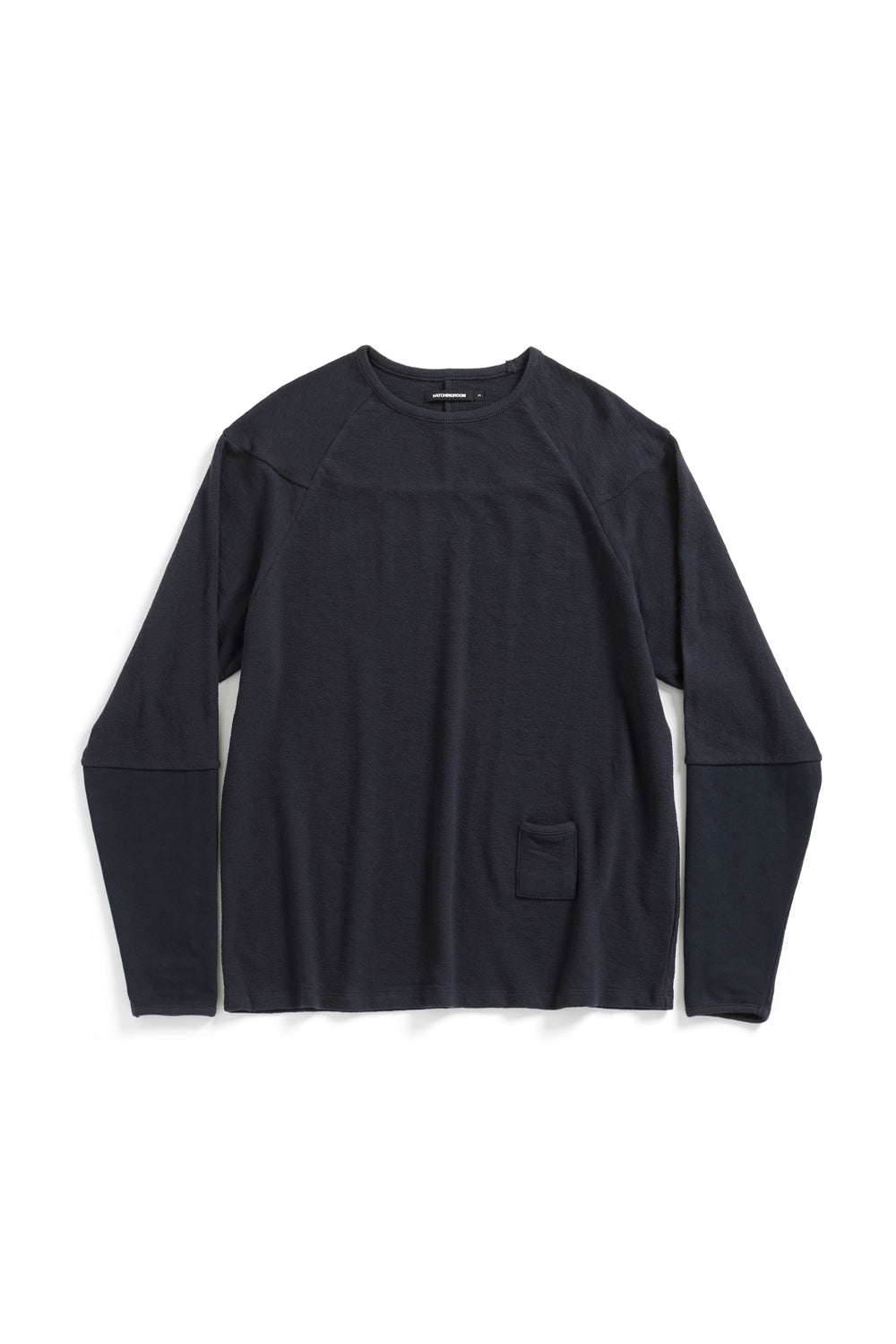 Hatchingroom - Incision Tee Blue (Charcoal) product image 1 | TRAB K-Fashion Australia