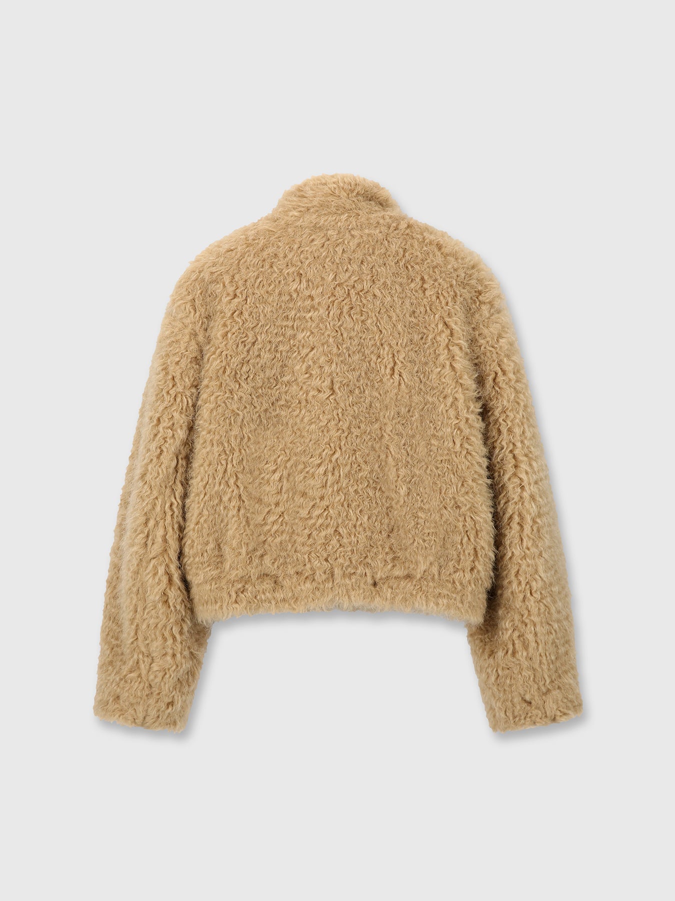 Tonywack - Cropped Fur Blouson (Royale Beige) product image 13 | TRAB K-Fashion Australia
