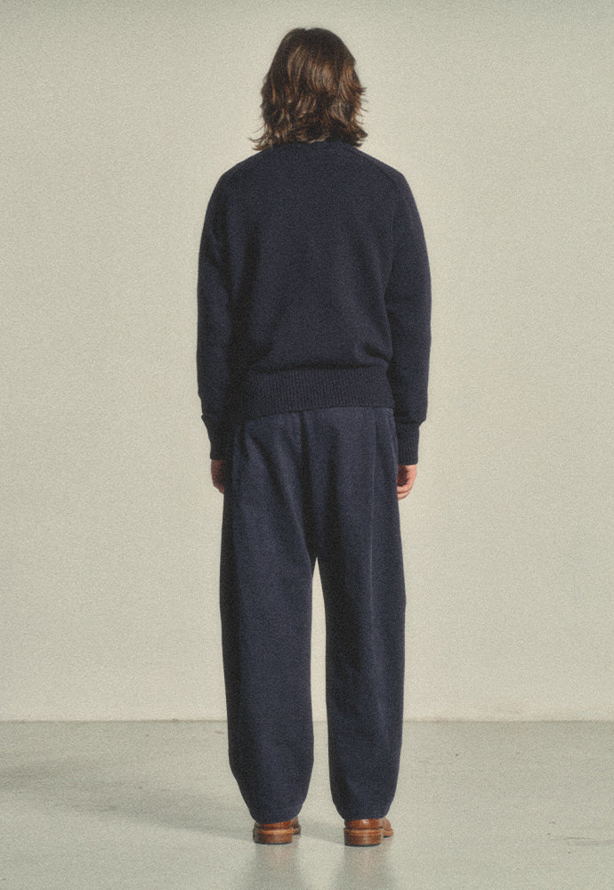 Art if acts - Fingerhole Saddle Neck Knit (Dark Navy) product image 3 | TRAB K-Fashion Australia