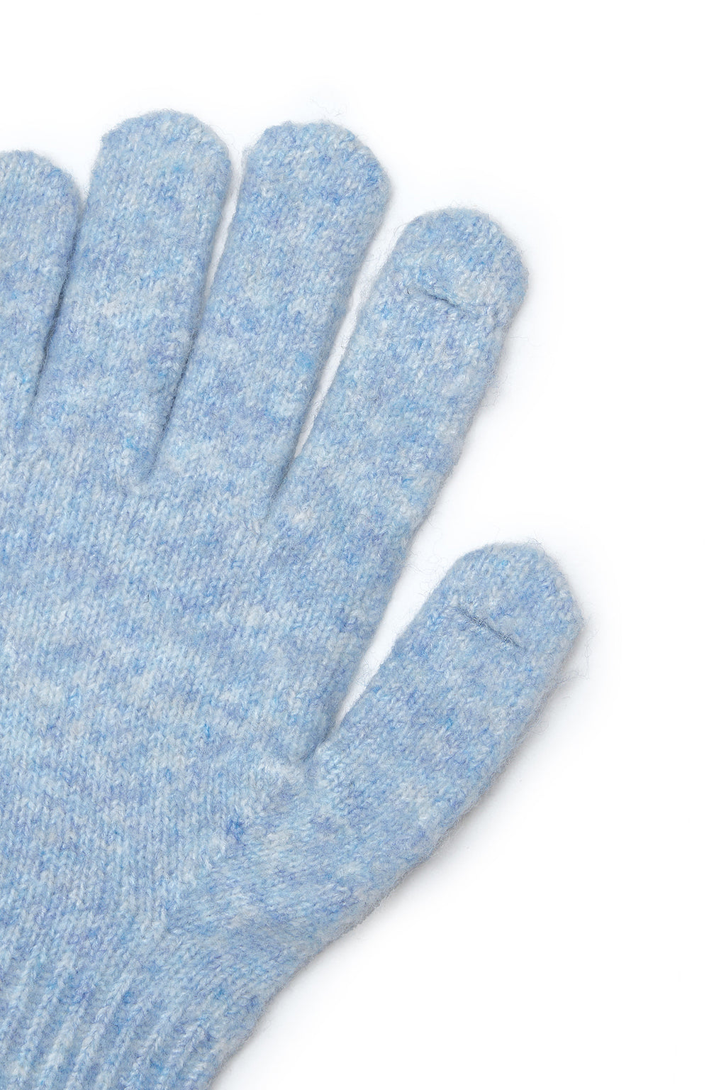Matin Kim - Ribbon Finger Hole Gloves (Light Blue) product image 5 | TRAB K-Fashion Australia