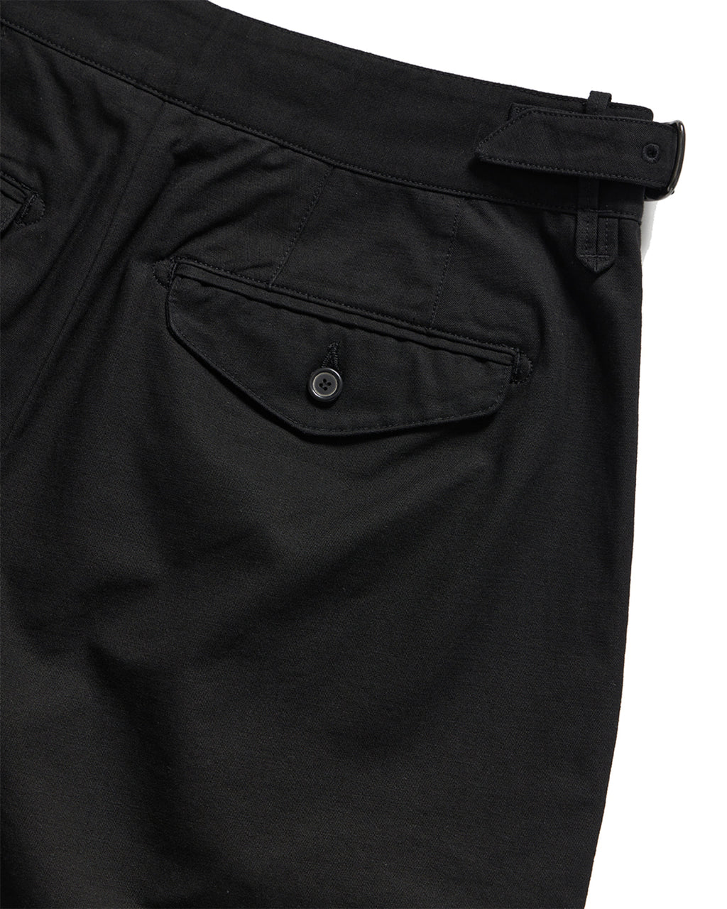 Eastlogue - Single Belted Bermuda Shorts (Black) product image 6 | TRAB K-Fashion Australia