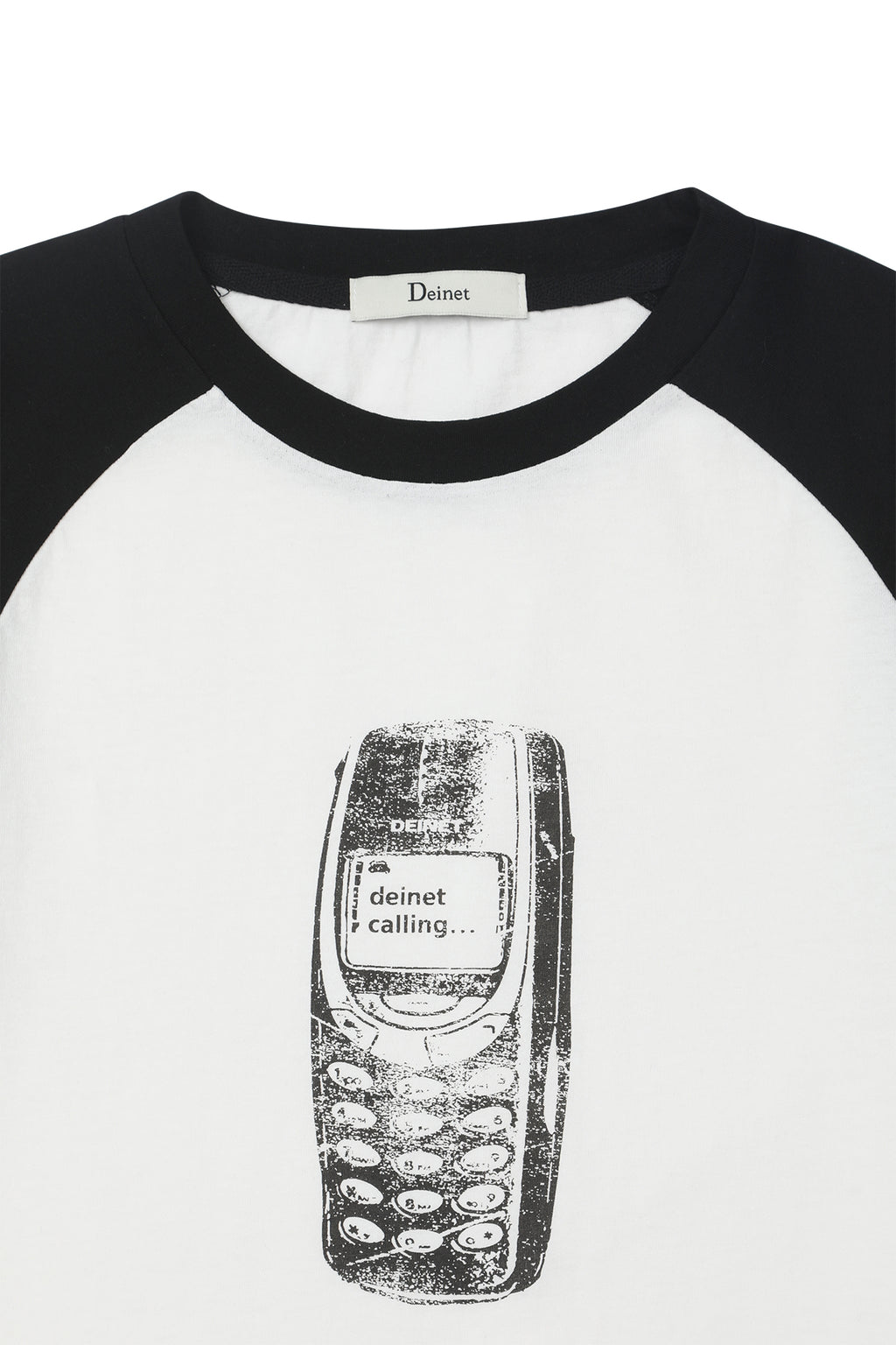Deinet - Raglan Slim T-Shirt (White) product image 3 | TRAB K-Fashion Australia
