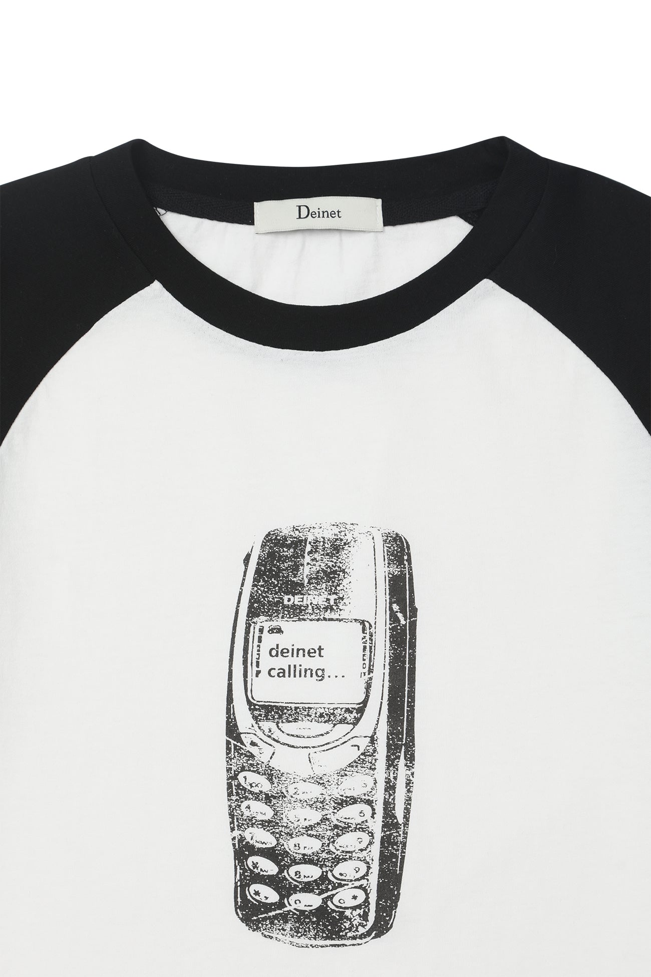 Deinet - Raglan Slim T-Shirt (White) product image 3 | TRAB K-Fashion Australia