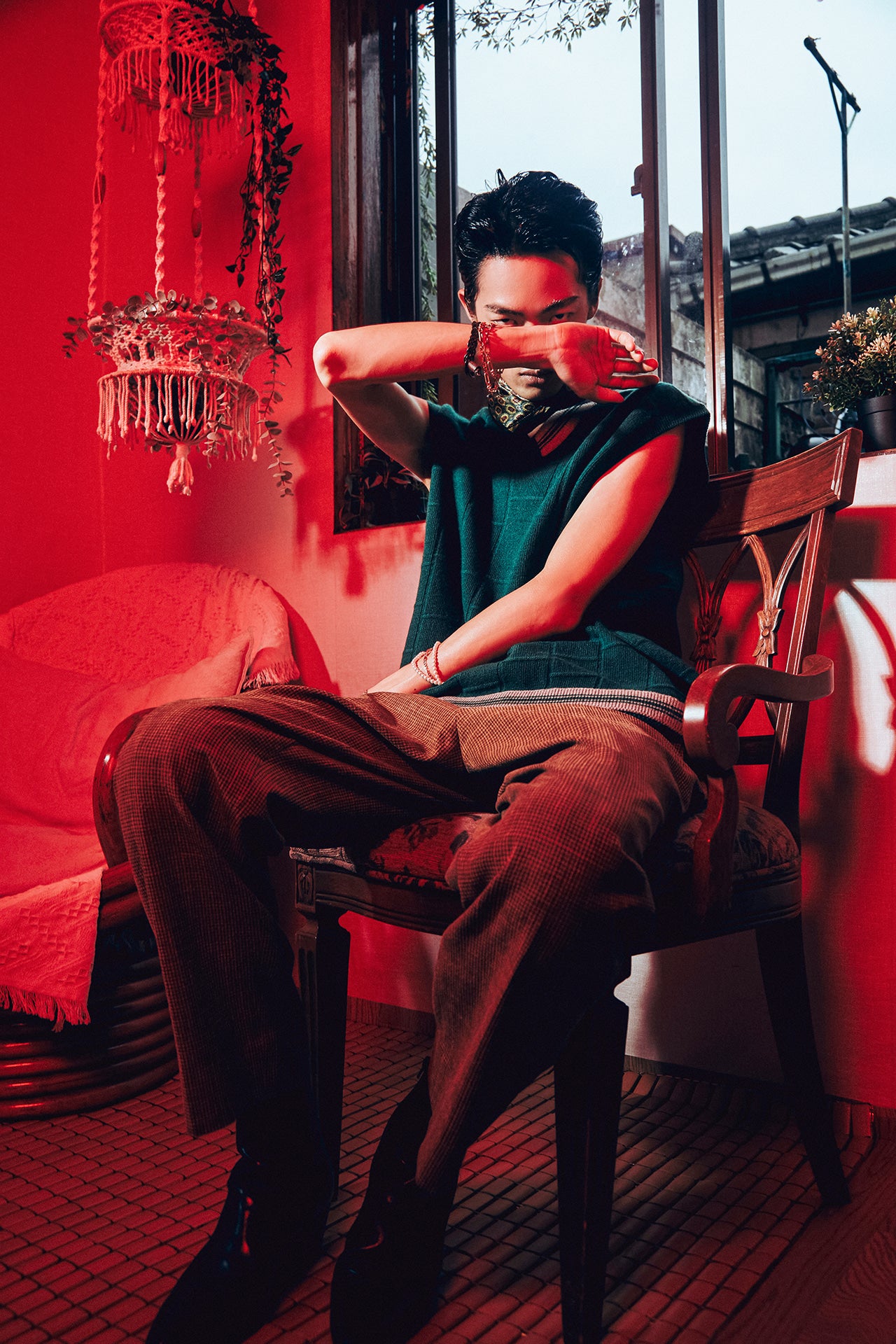 Ioedle - V-Neck Knit Vest (OC) product image 13 | TRAB K-Fashion Australia