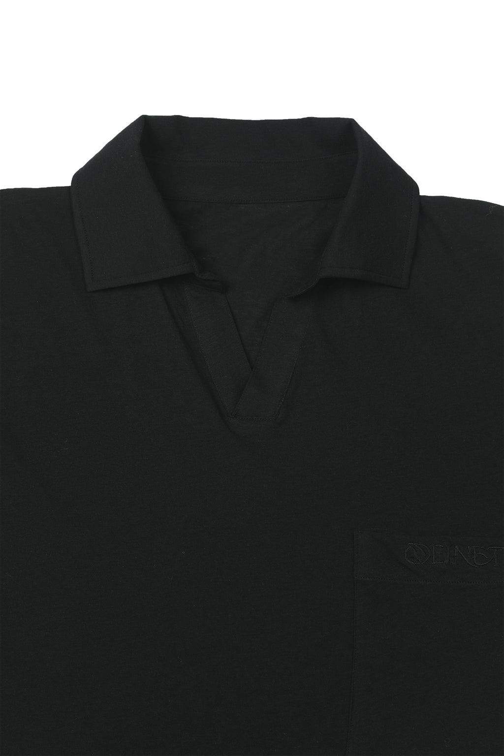 Deinet - Vintage Collar T-Shirt (Black) product image 10 | TRAB K-Fashion Australia