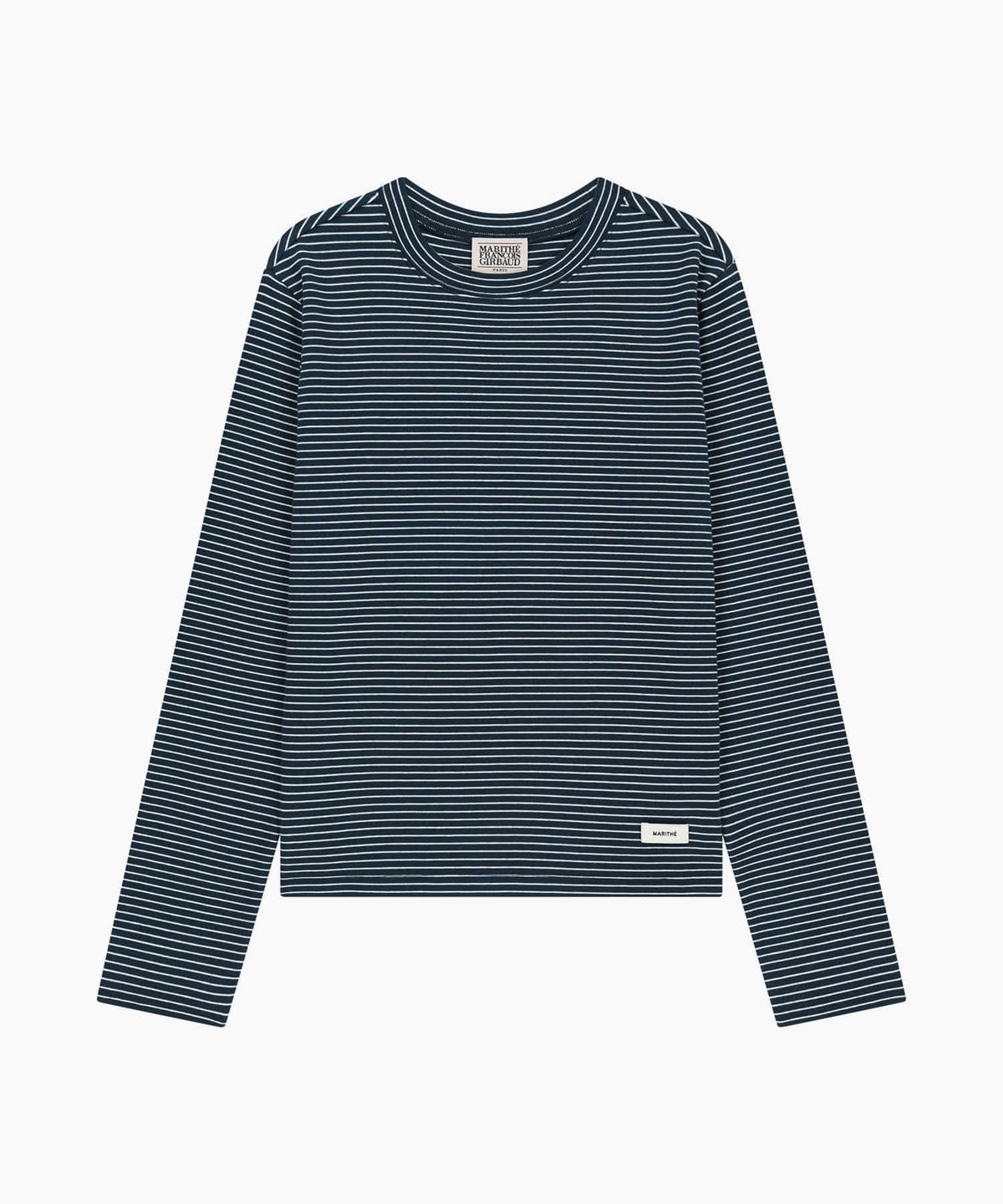 Marithe & Francois Girbaud - Basic Long Sleeve (Navy Stripe) product image 5 | TRAB K-Fashion Australia
