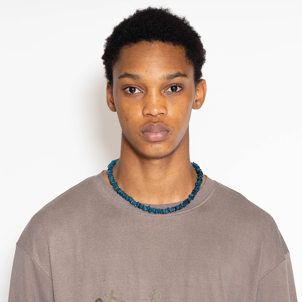 Towtow Archive - Luna Shell Necklace (Blue) product image 4 | TRAB K-Fashion Australia