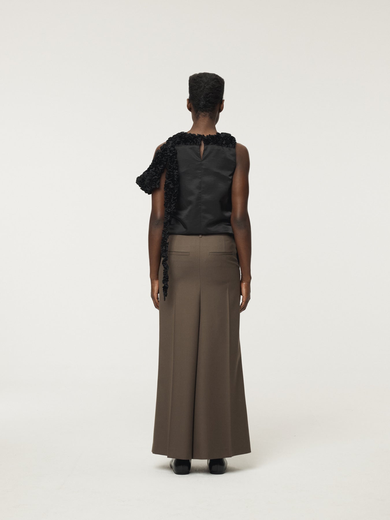 Recto - Embroidery Evening Top (Black) product image 4 | TRAB K-Fashion Australia