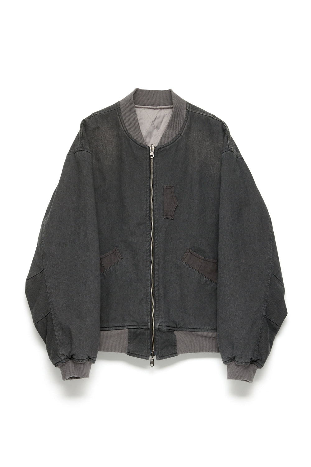 Hatchingroom - Reversible Bomber (Dark Grey) product image 1 | TRAB K-Fashion Australia