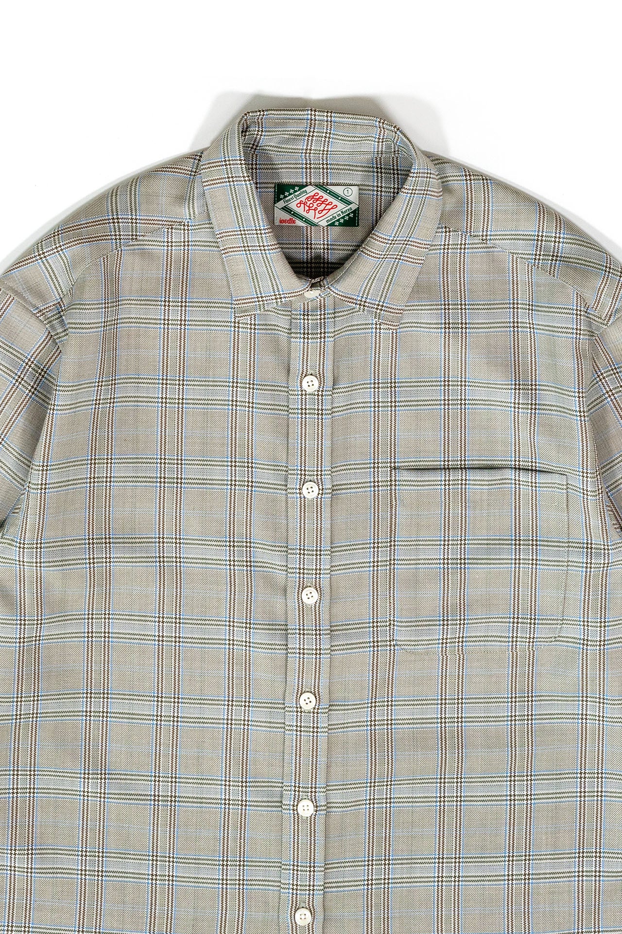 Ioedle - Wool Shirt (Green) product image 6 | TRAB K-Fashion Australia