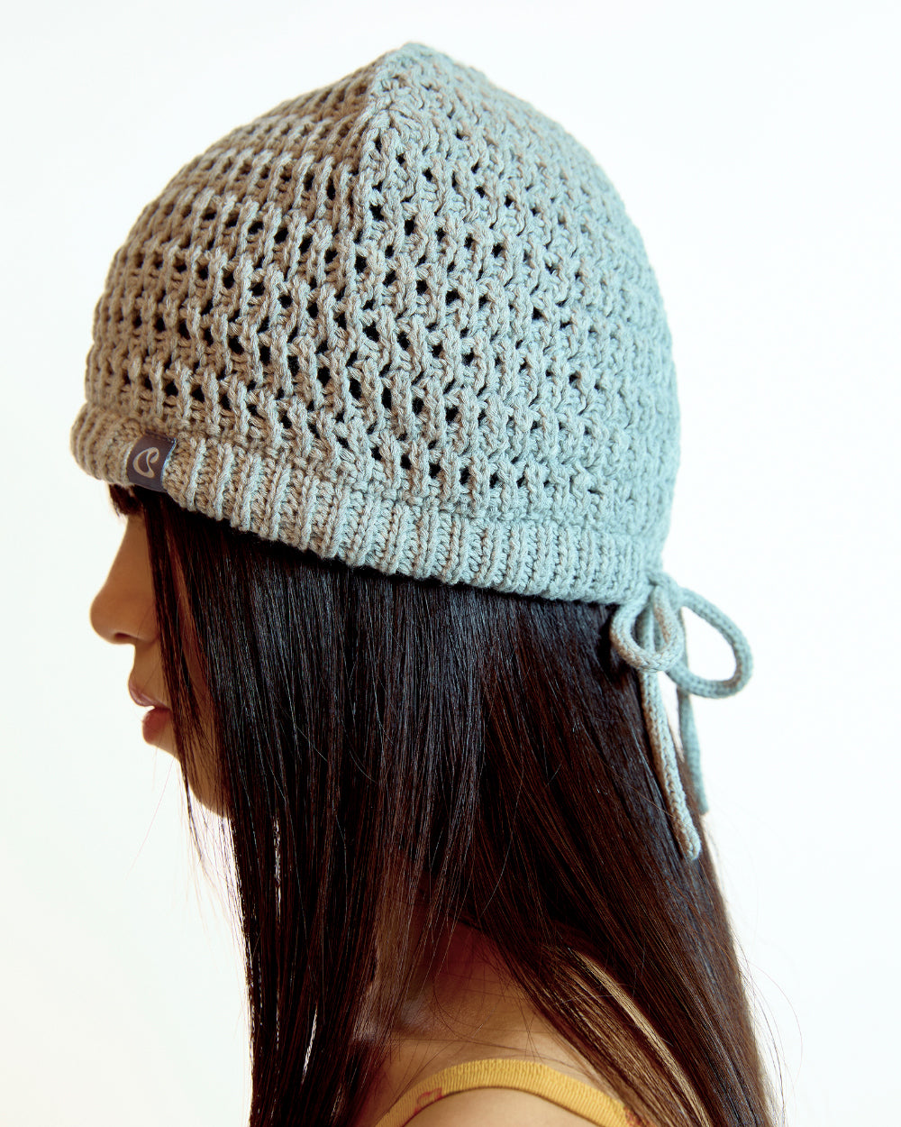 Coyseio - String Net Beanie (Melange Grey) product image 5 | TRAB K-Fashion Australia