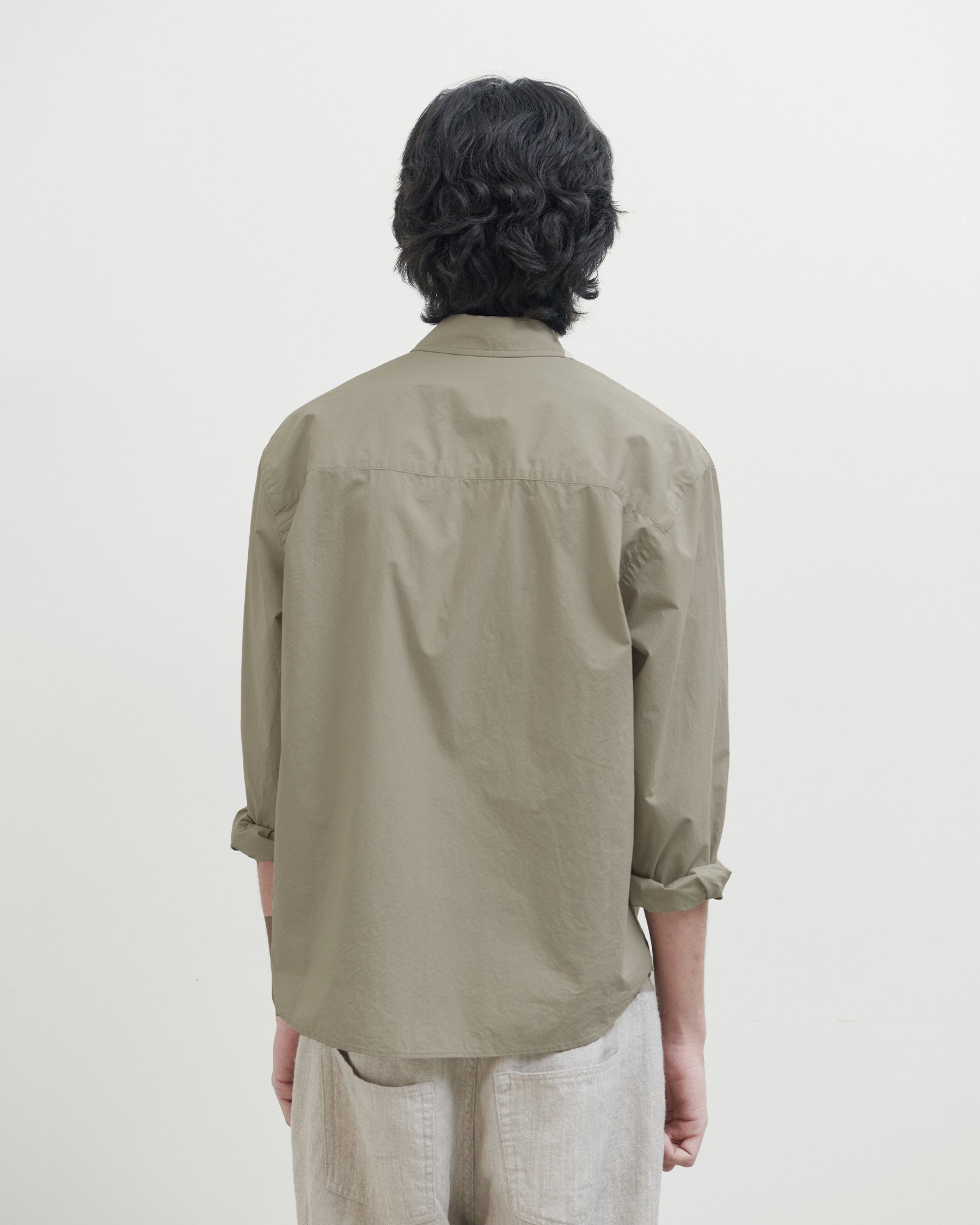 Brownyard - Waist Cut Shirt (Beige) product image 5 | TRAB K-Fashion Australia