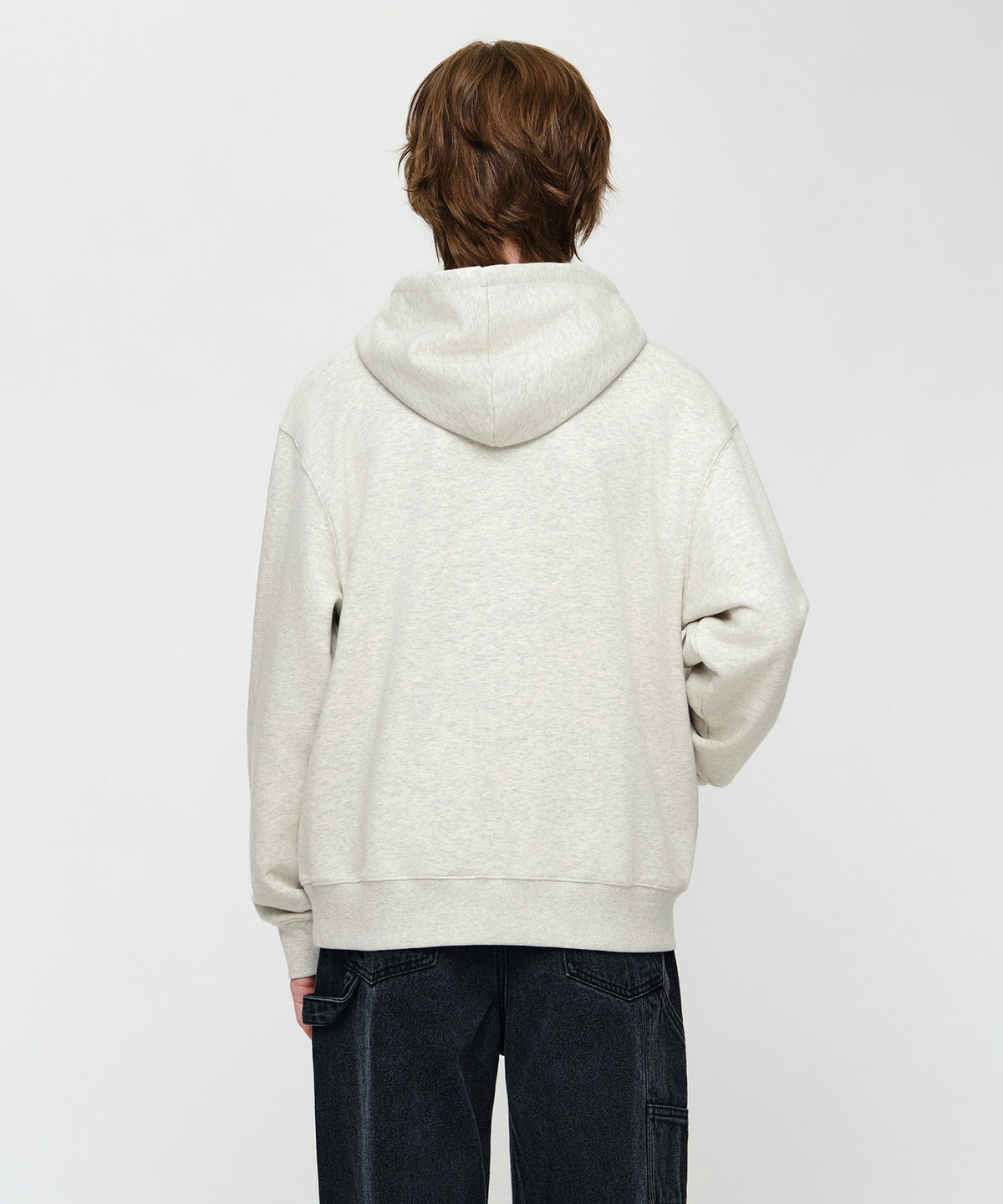 Marithe & Francois Girbaud - Rope Applique Hoodie (Oatmeal) product image 3 | TRAB K-Fashion Australia