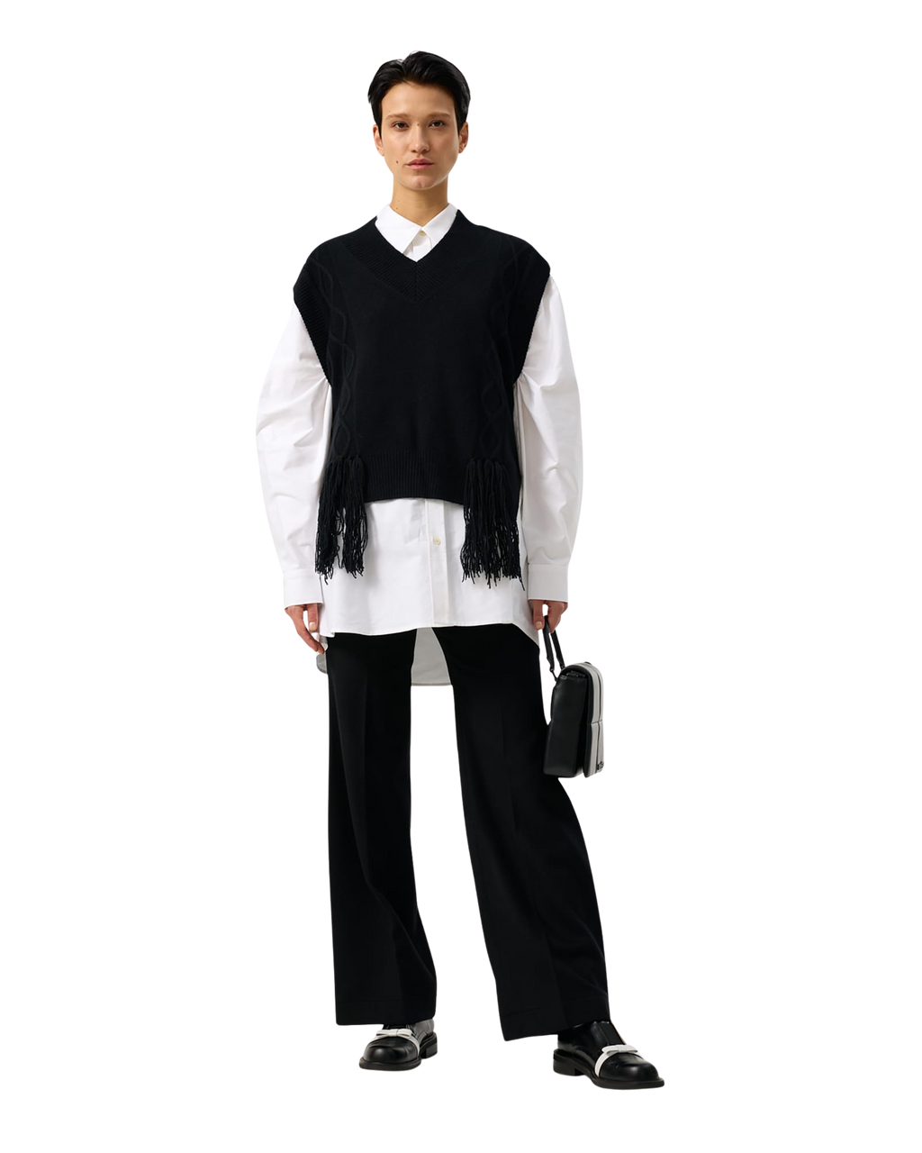 Kimhe Kim - Oversized Shirt (White) product image 1 | TRAB K-Fashion Australia