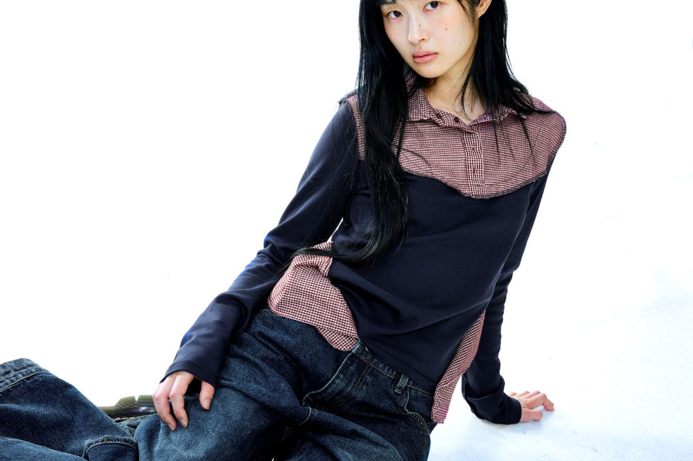 Coyseio - Deep Denim Pants (Navy) product image 10 | TRAB K-Fashion Australia
