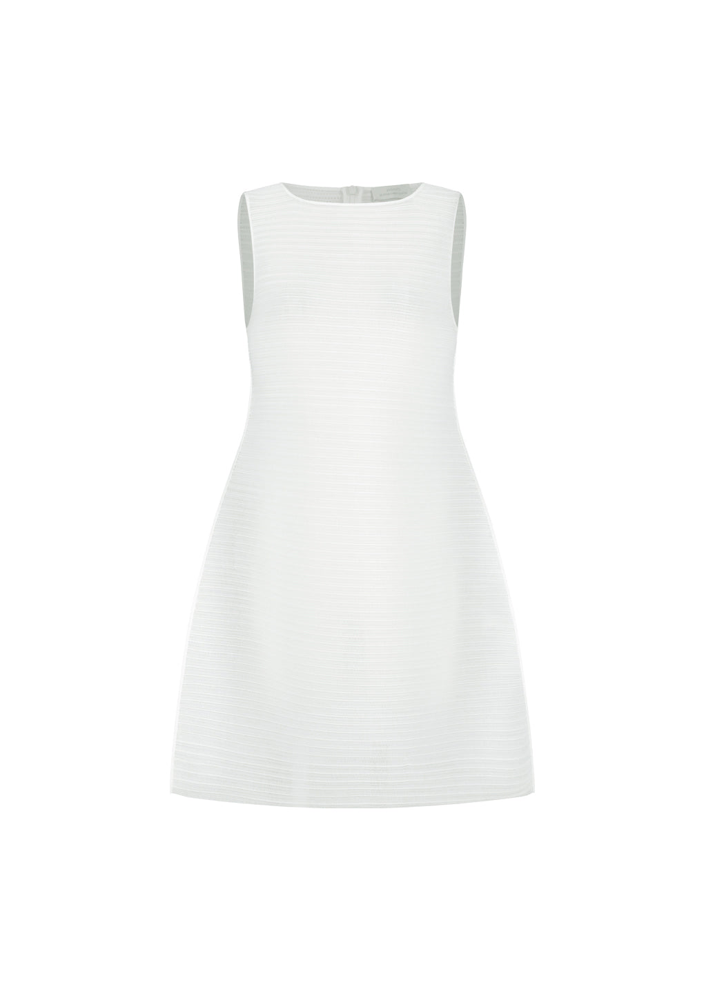 Amomento - Pleats Hourglass Mini Dress (White) product image 2 | TRAB K-Fashion Australia