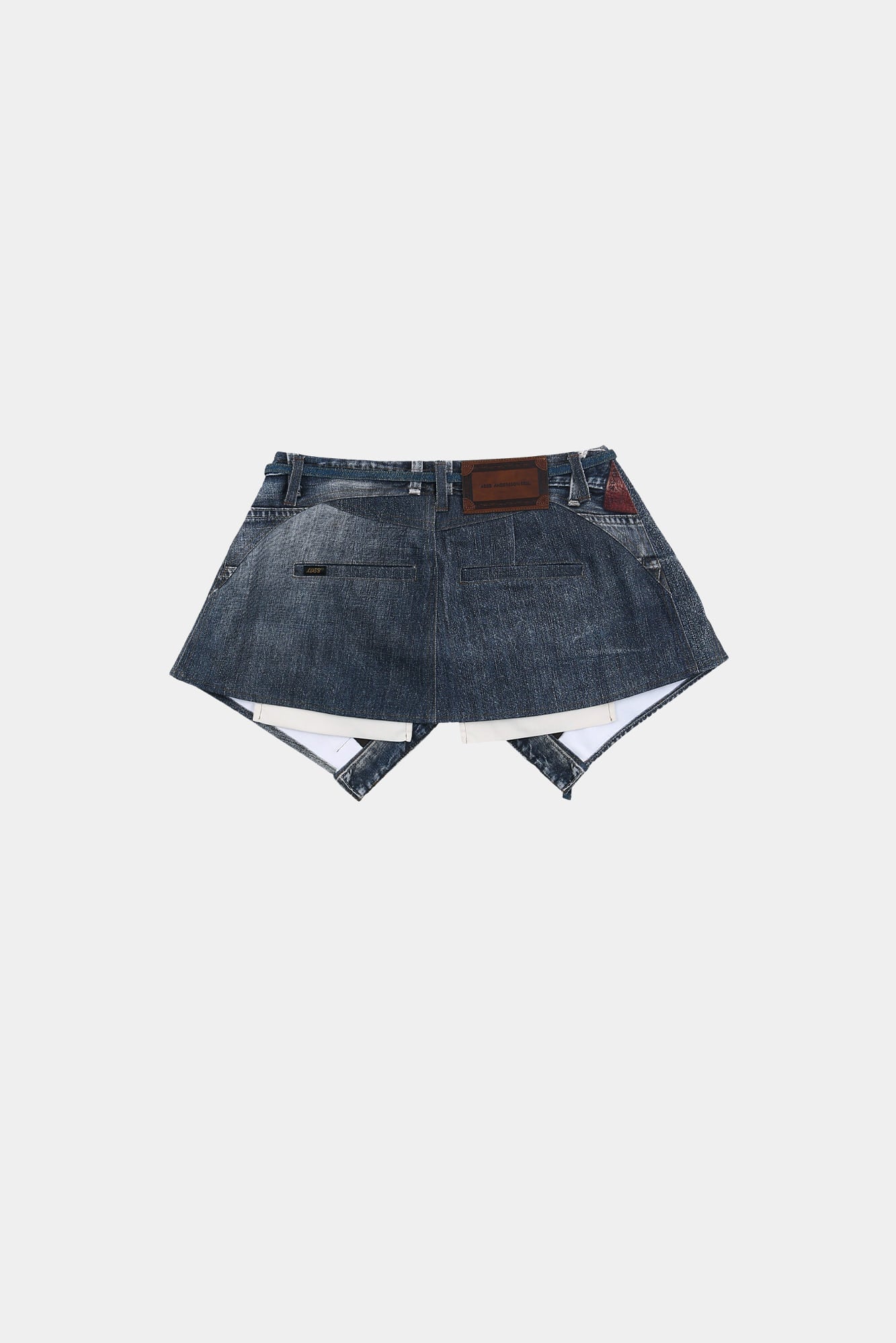 Andersson Bell - Upside-Down Printed Wrap Skirt (Mid Blue) product image 12 | TRAB K-Fashion Australia