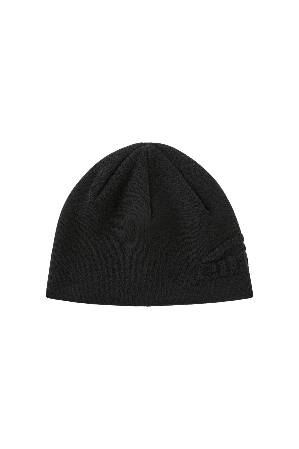 Emis - Boucle Jacquard Logo Beanie (Black) product image 1 | TRAB K-Fashion Australia
