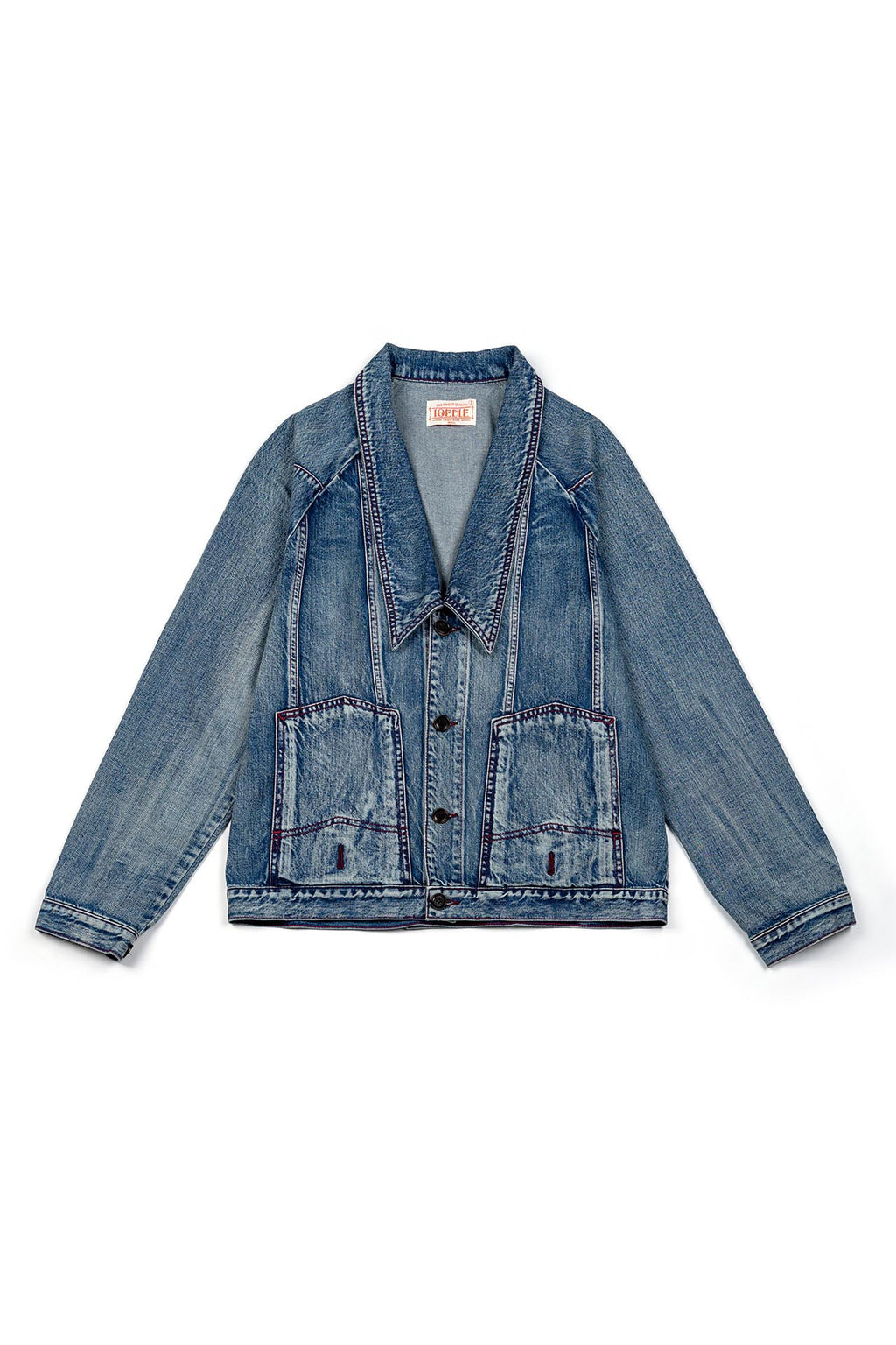 Ioedle - Flipped Wave Denim Jacket (OC) product image 2 | TRAB K-Fashion Australia