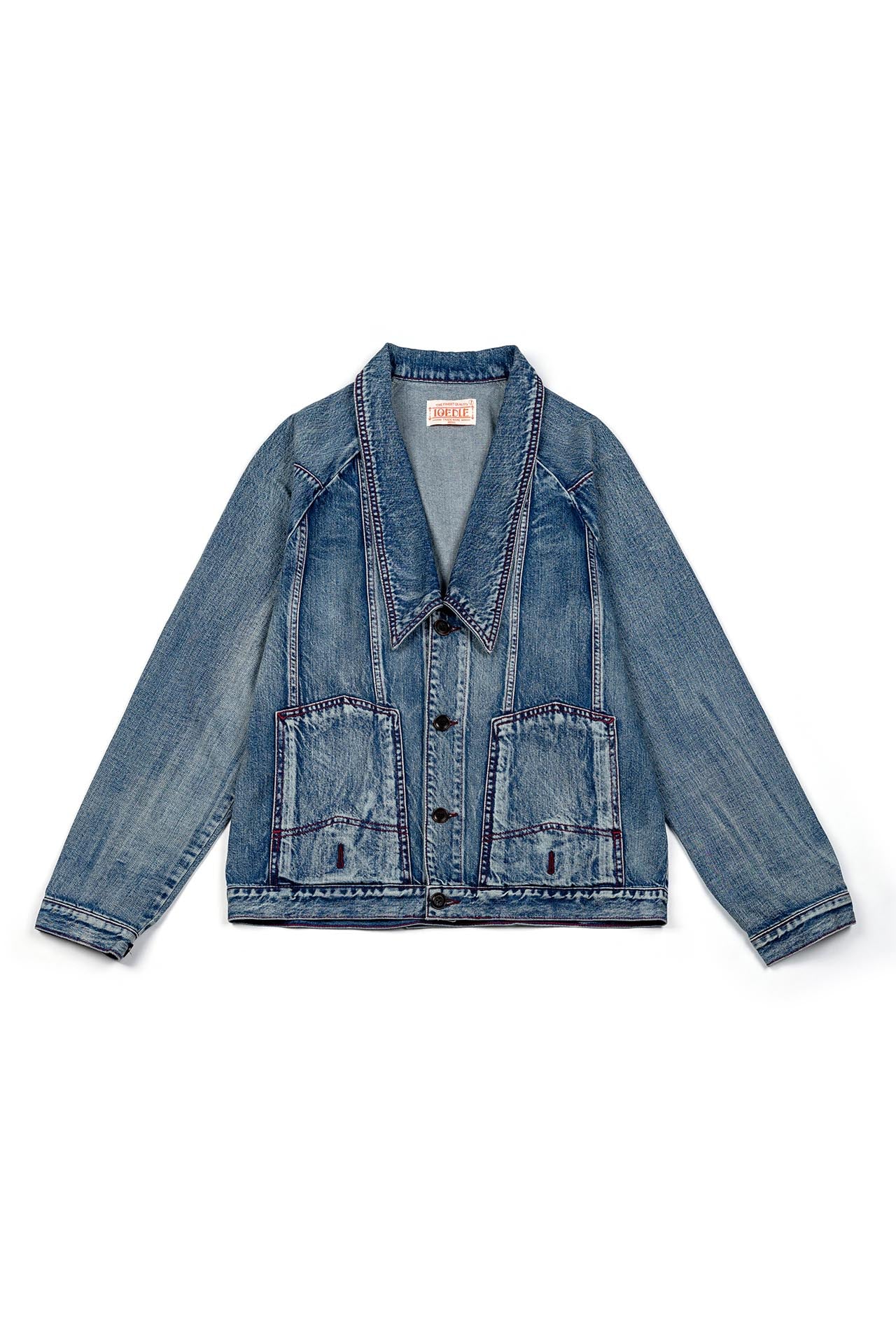 Ioedle - Flipped Wave Denim Jacket (OC) product image 2 | TRAB K-Fashion Australia