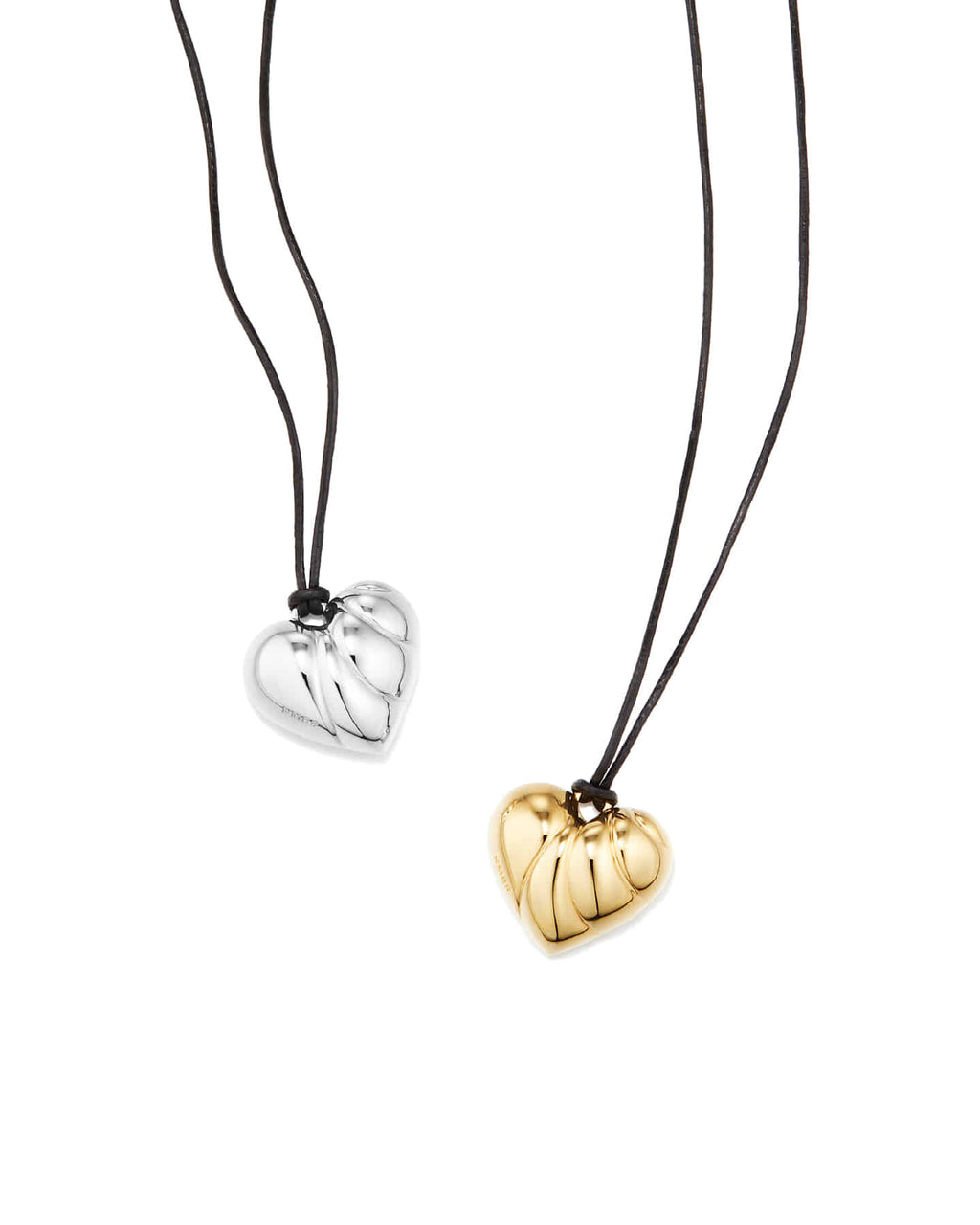 Numbering - Wavy Heart Leather Cord Necklace #5766 product image 8 | TRAB K-Fashion Australia