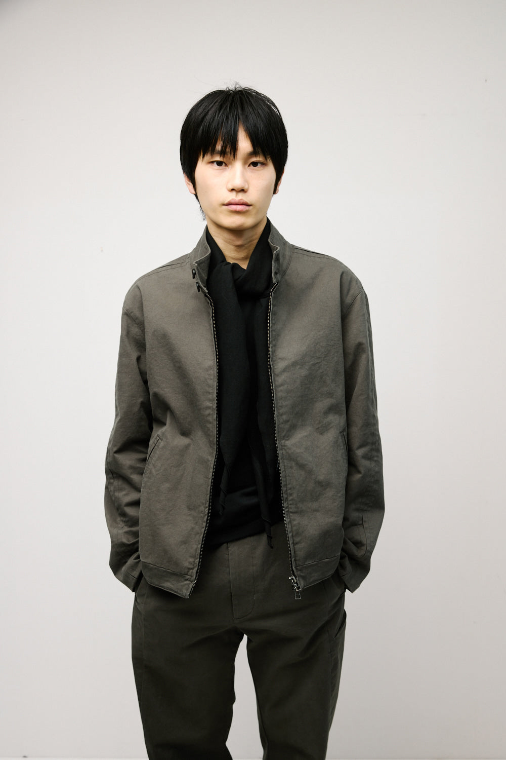 Hatchingroom - Silent Harrington Jacket (Dark Khaki) product image 13 | TRAB K-Fashion Australia