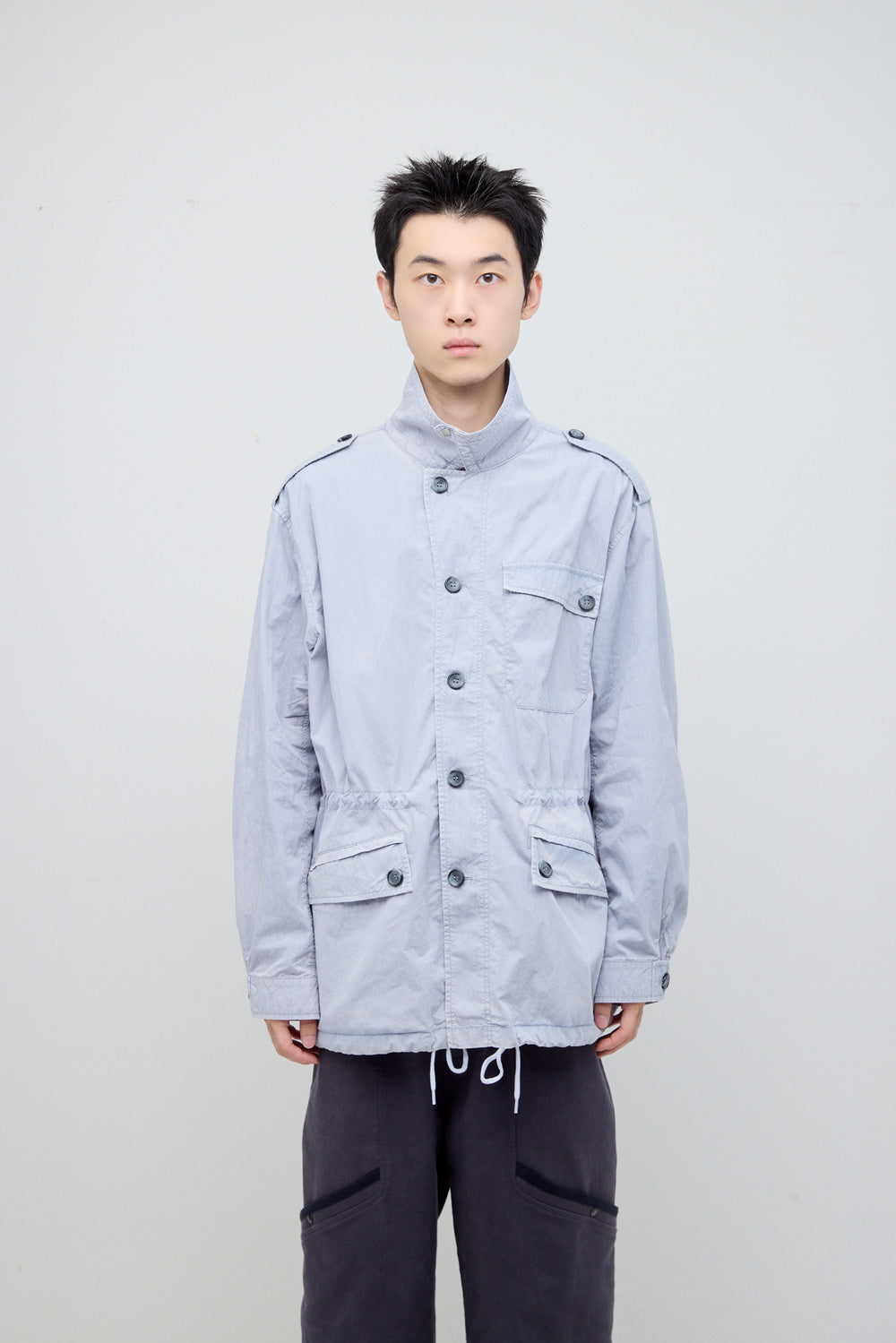 Hatchingroom - Parachute Jacket Bleached Sky (Blue) product image 7 | TRAB K-Fashion Australia
